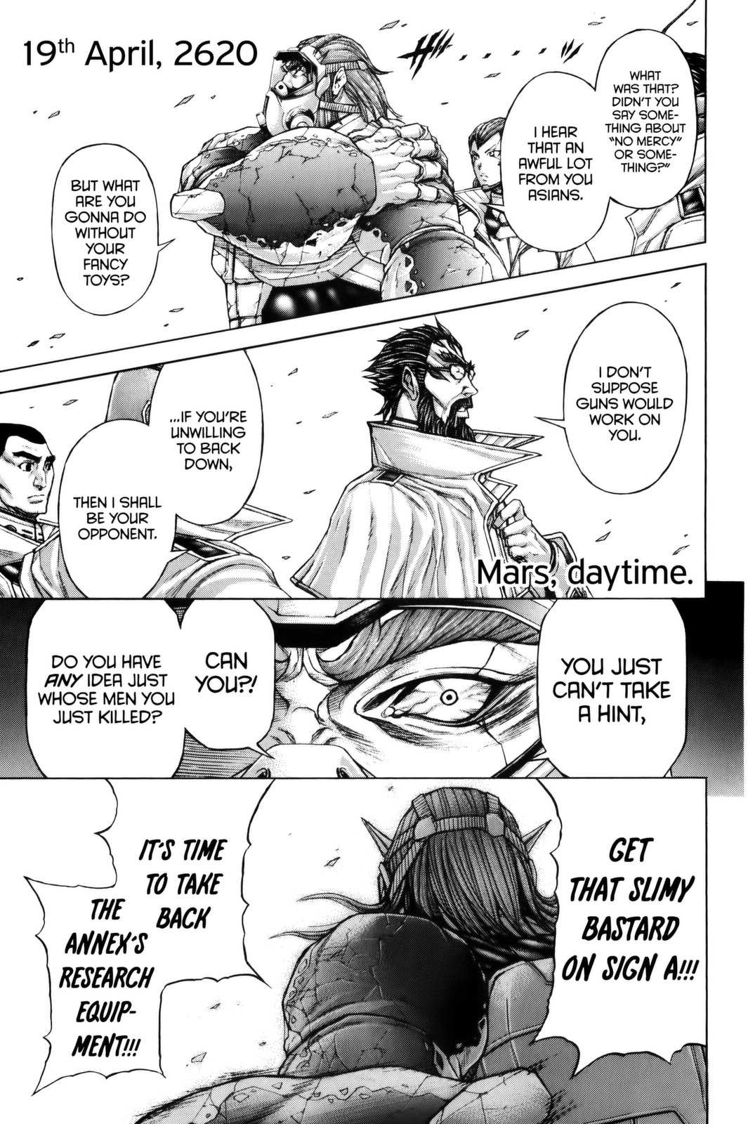 Terra Formars Chapter 64 page 20 - Chapter 64: MARS, DAY AT 19 APR