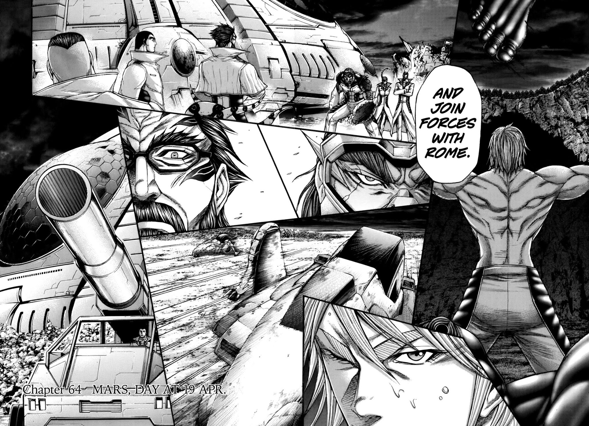 Terra Formars Chapter 64 page 7 - Chapter 64: MARS, DAY AT 19 APR