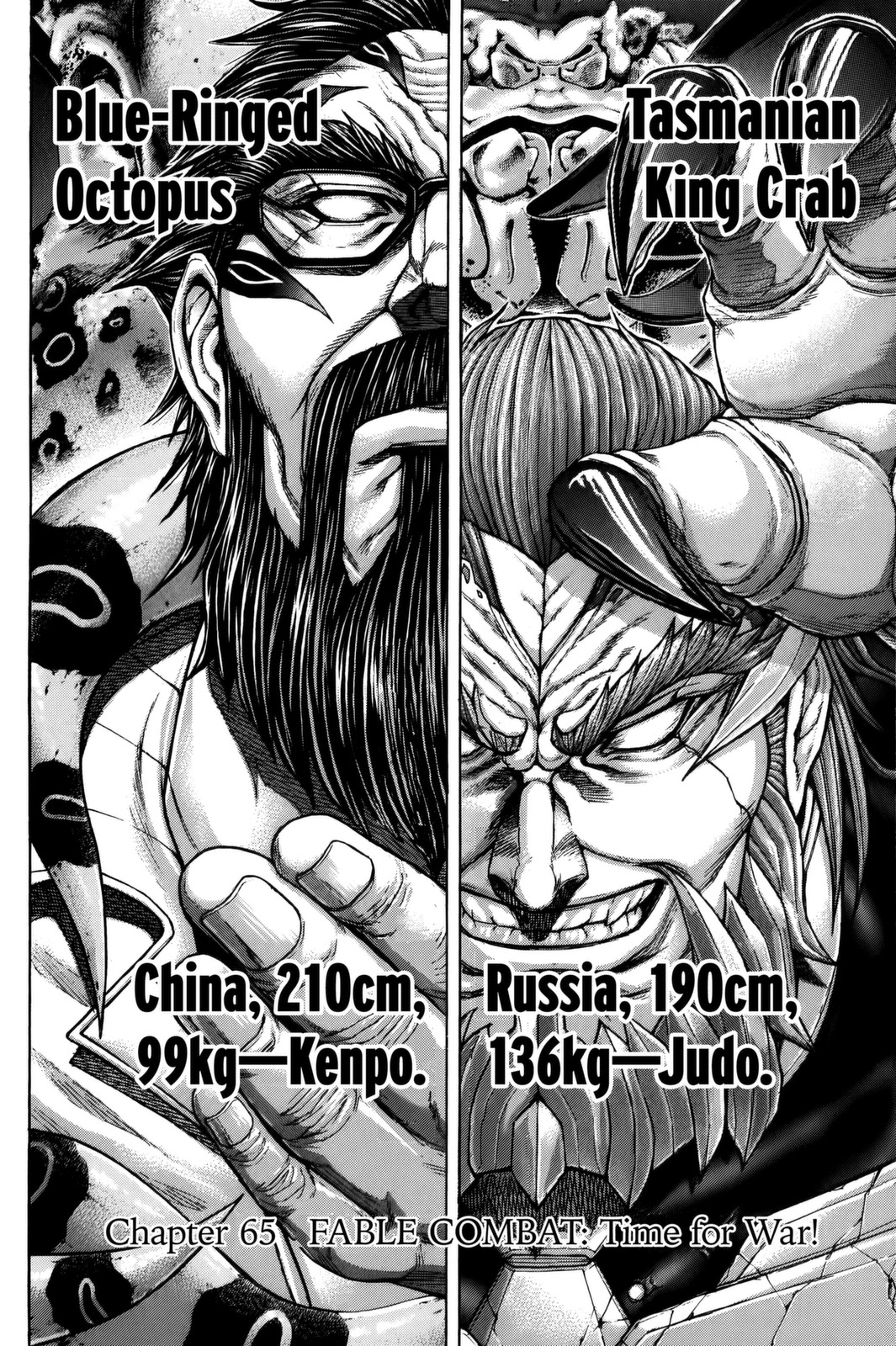 Terra Formars Chapter 65 page 3 - Chapter 65: FABLE COMBAT Time for War!