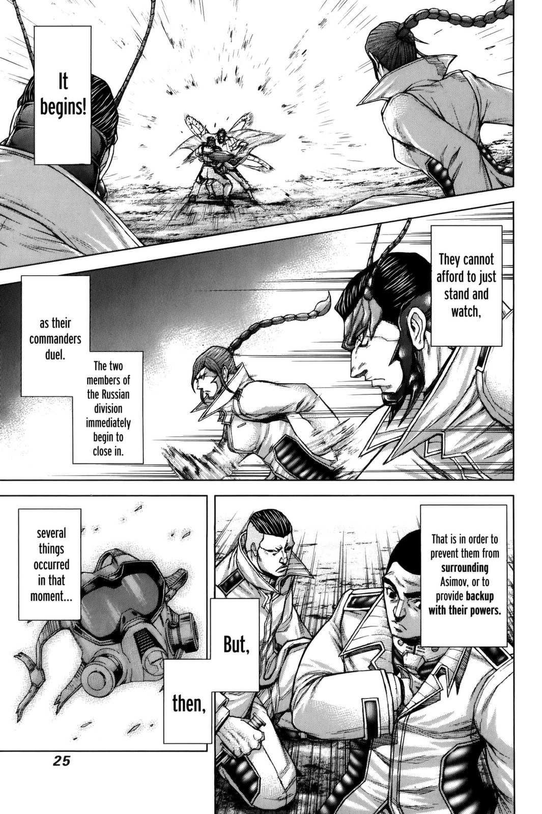 Terra Formars Chapter 65 page 4 - Chapter 65: FABLE COMBAT Time for War!