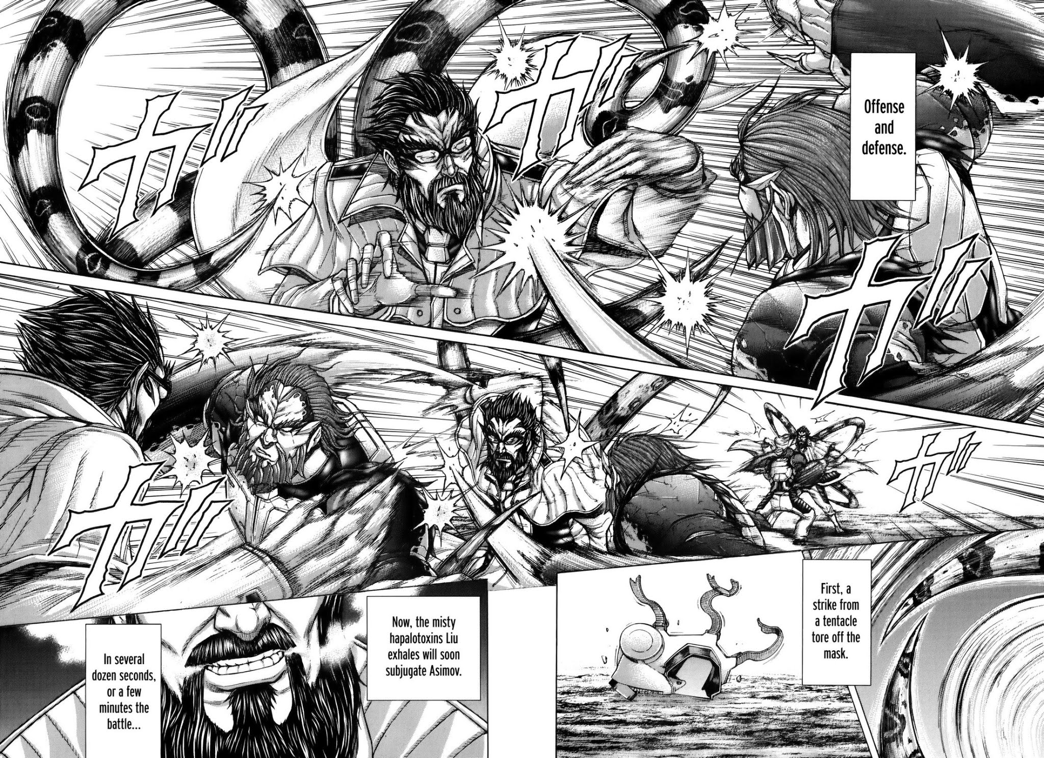 Terra Formars Chapter 65 page 5 - Chapter 65: FABLE COMBAT Time for War!