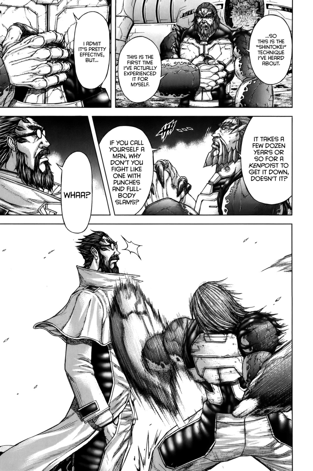 Terra Formars Chapter 66 page 11 - Chapter 66: ROCK! Violence