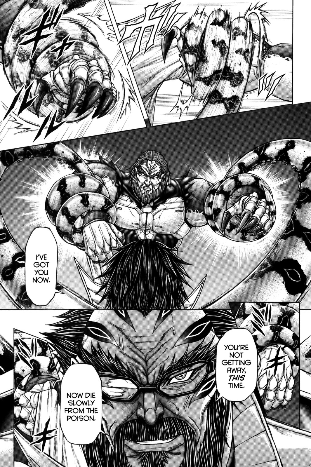 Terra Formars Chapter 66 page 13 - Chapter 66: ROCK! Violence