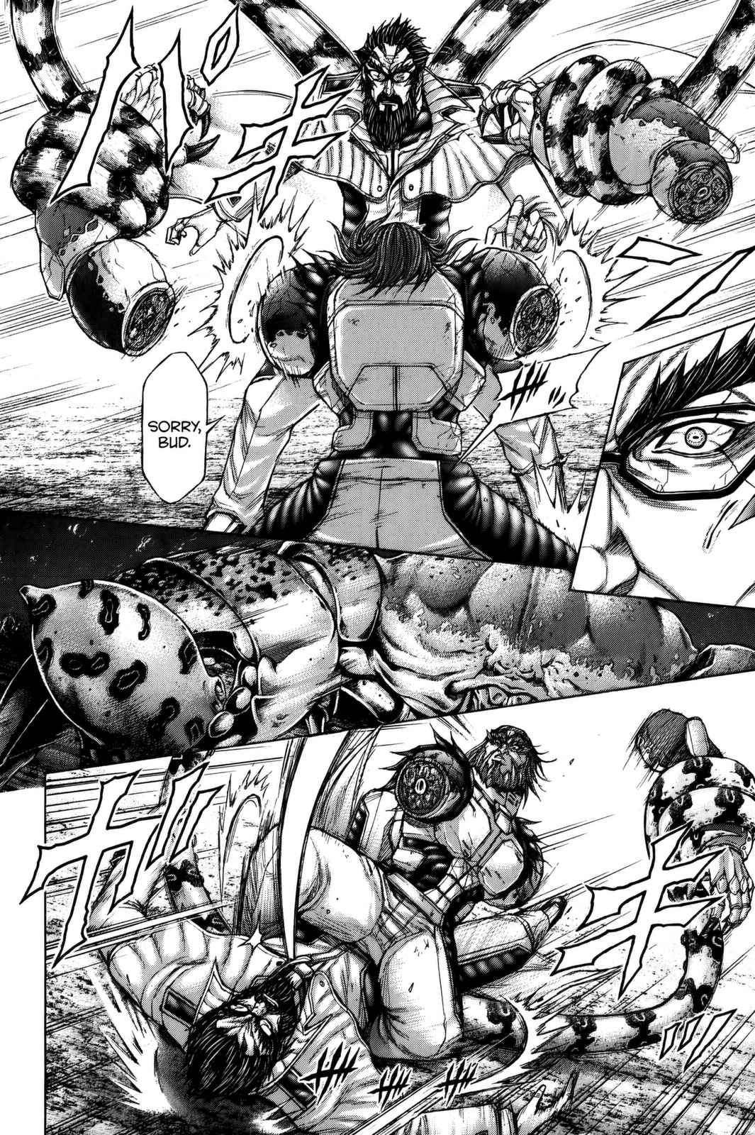 Terra Formars Chapter 66 page 14 - Chapter 66: ROCK! Violence