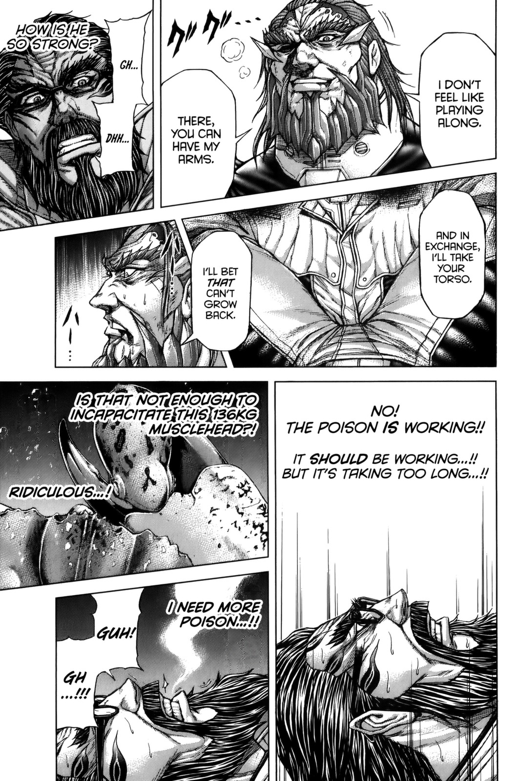 Terra Formars Chapter 66 page 15 - Chapter 66: ROCK! Violence