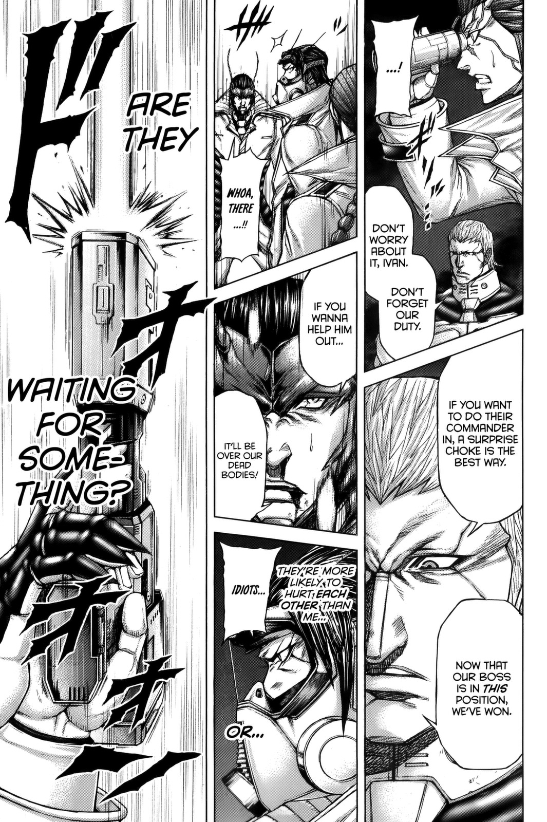 Terra Formars Chapter 66 page 17 - Chapter 66: ROCK! Violence