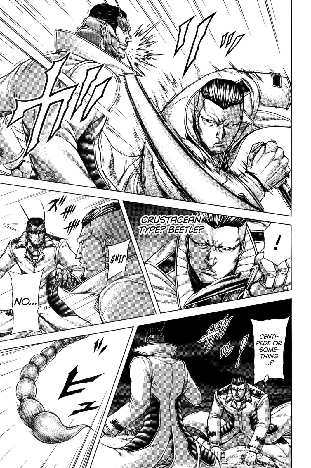 Terra Formars Chapter 66 page 3 - Chapter 66: ROCK! Violence