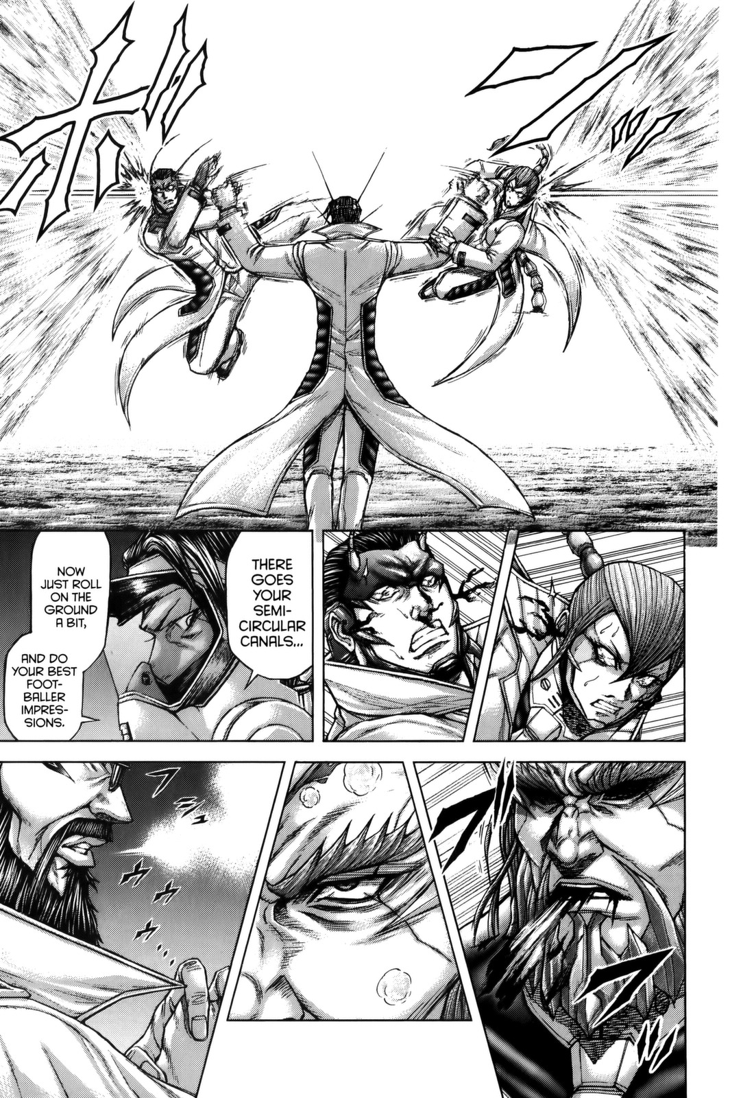 Terra Formars Chapter 66 page 7 - Chapter 66: ROCK! Violence