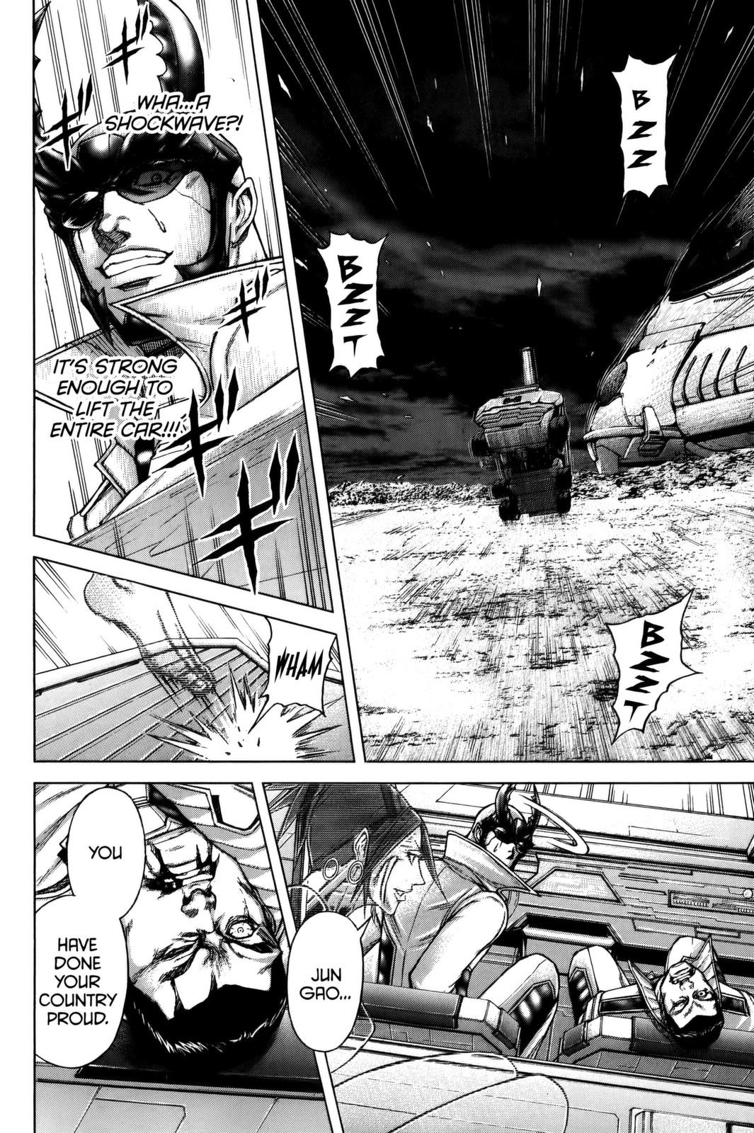 Terra Formars Chapter 67 page 10 - Chapter 67: DEATH LAND Dark Sky