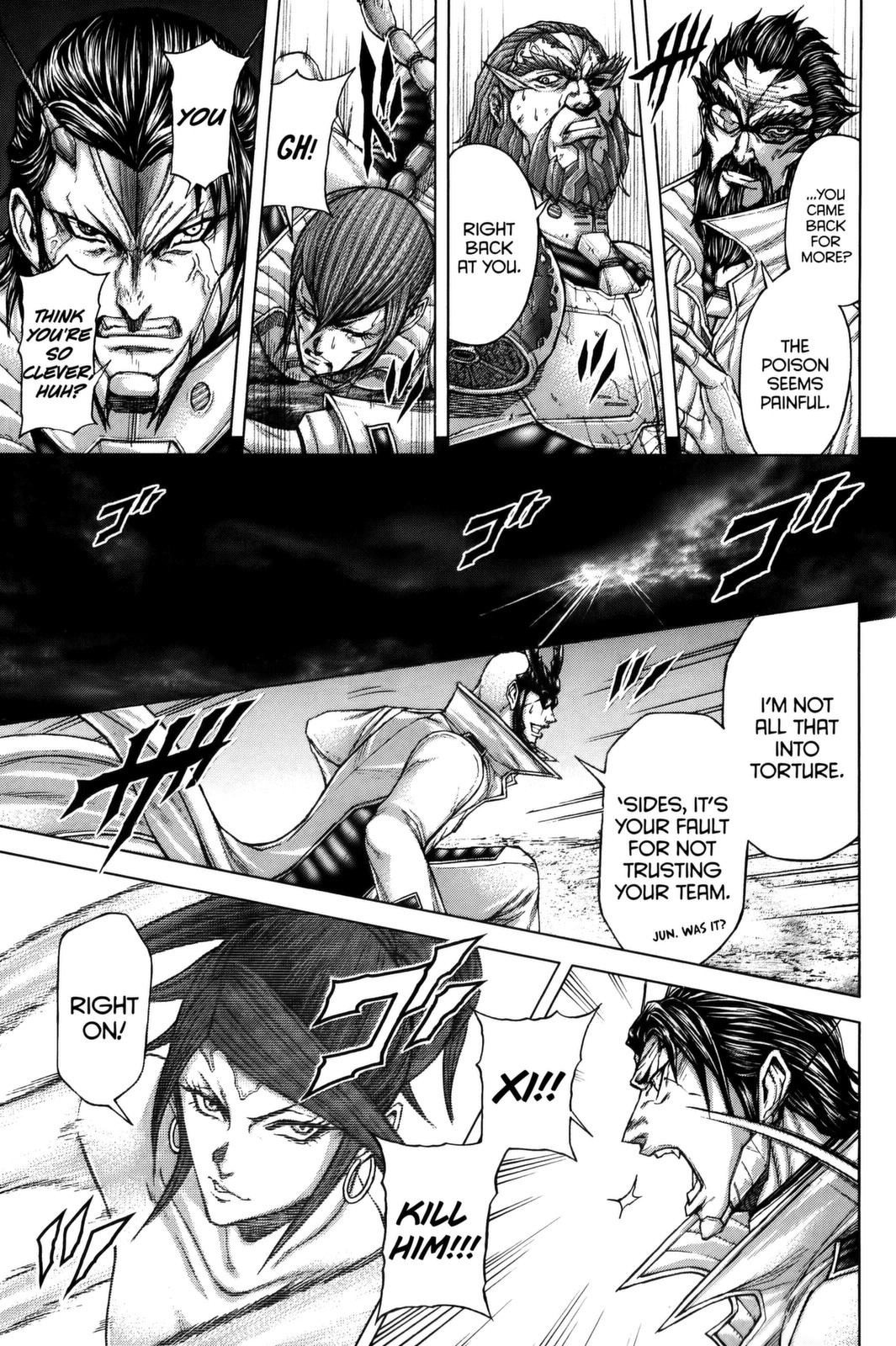 Terra Formars Chapter 67 page 11 - Chapter 67: DEATH LAND Dark Sky