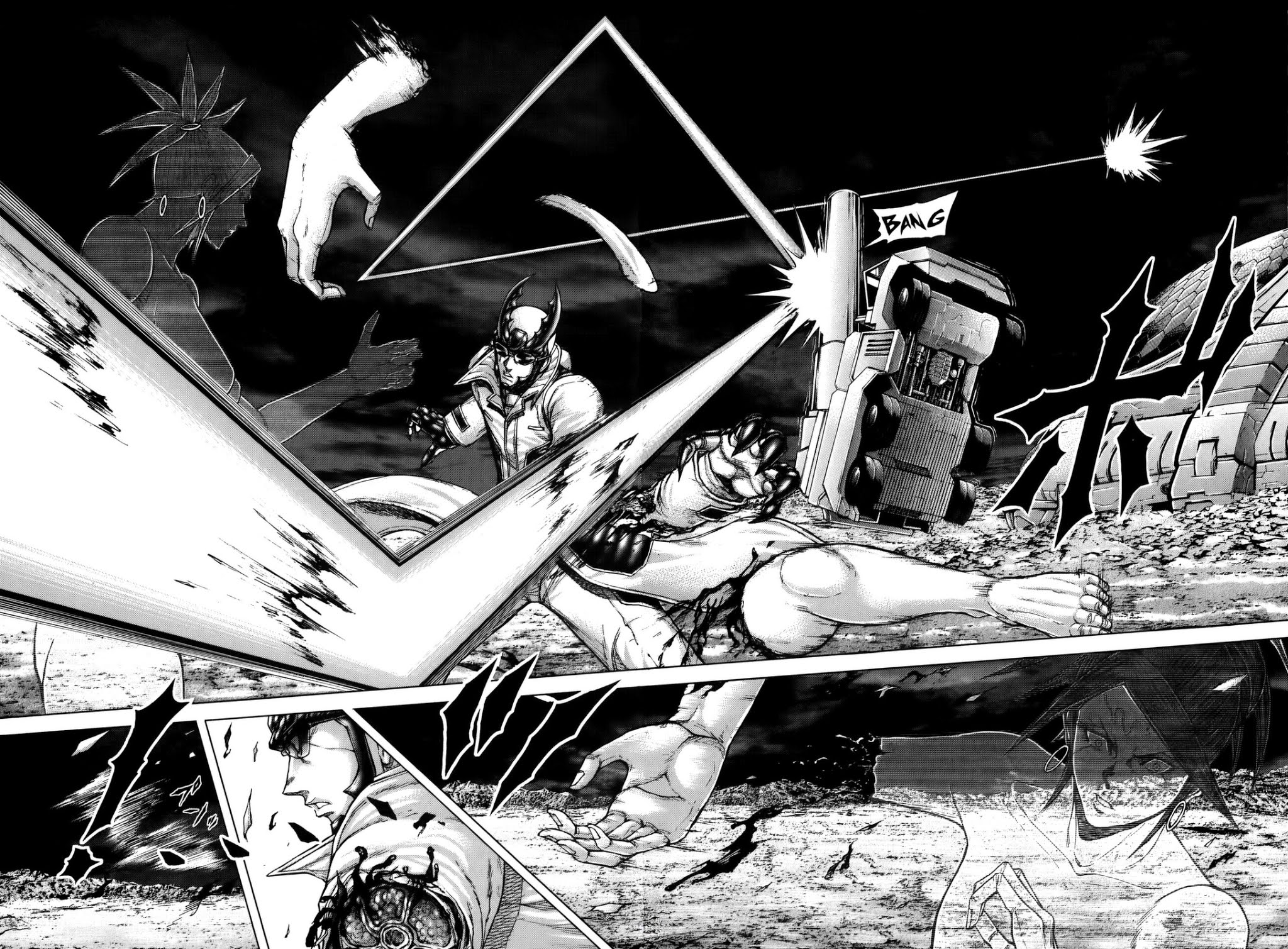 Terra Formars Chapter 67 page 12 - Chapter 67: DEATH LAND Dark Sky