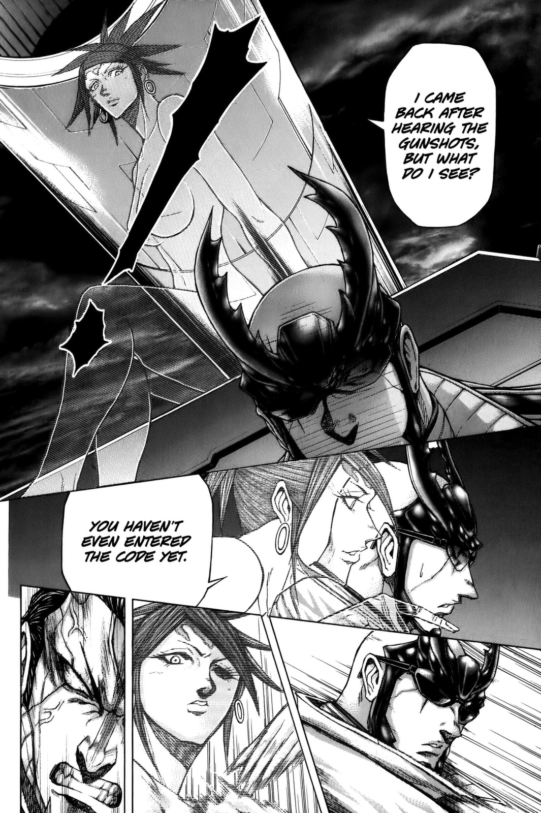 Terra Formars Chapter 67 page 8 - Chapter 67: DEATH LAND Dark Sky