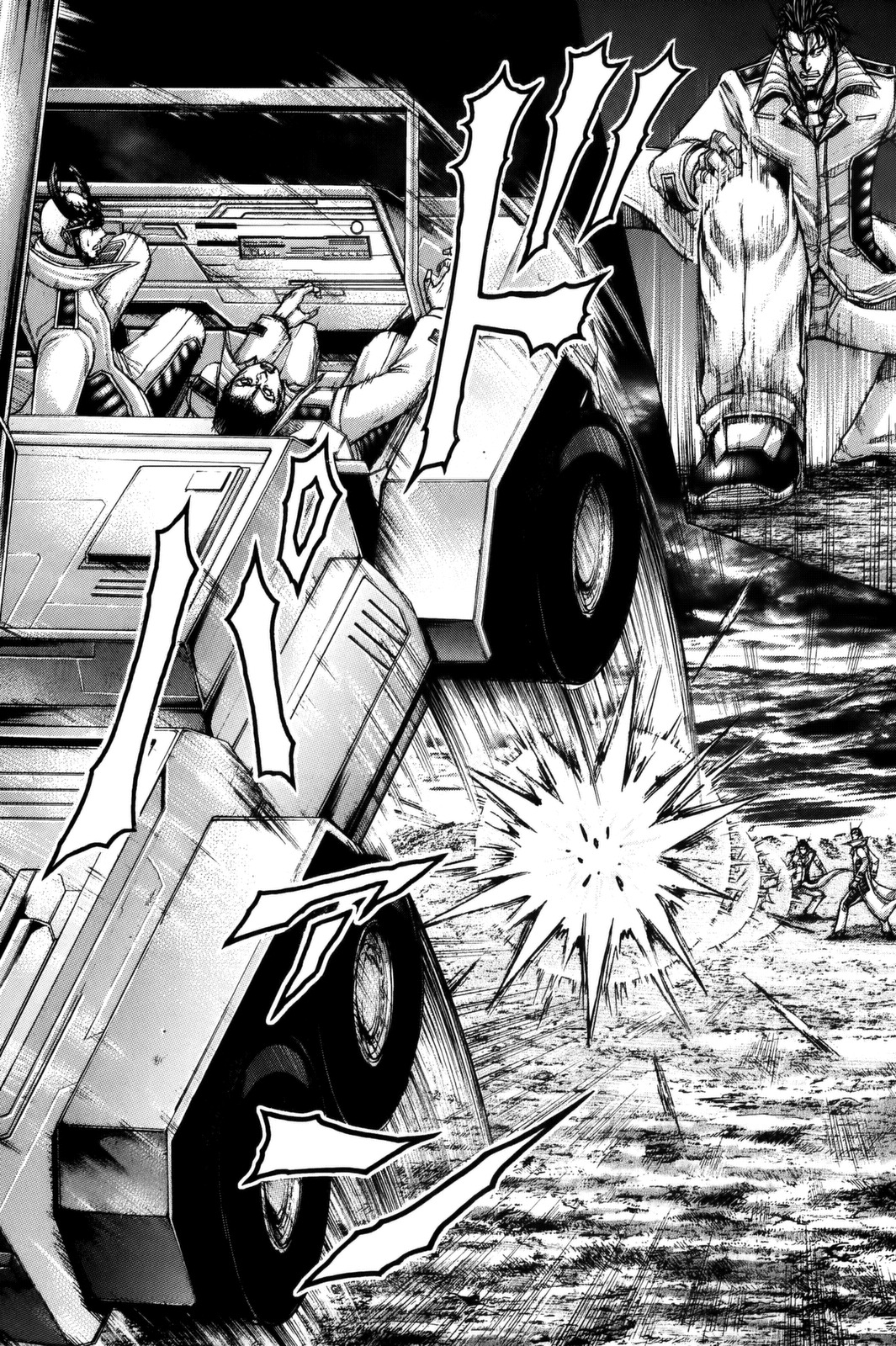 Terra Formars Chapter 67 page 9 - Chapter 67: DEATH LAND Dark Sky