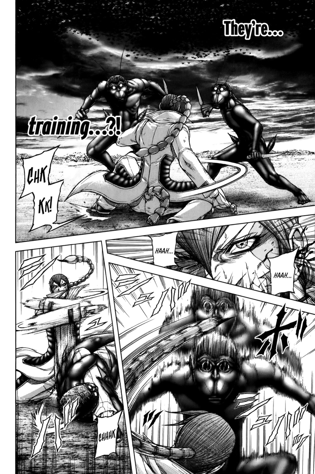 Terra Formars Chapter 69 page 10 - Chapter 69: SHIFT TO ANNEX Change