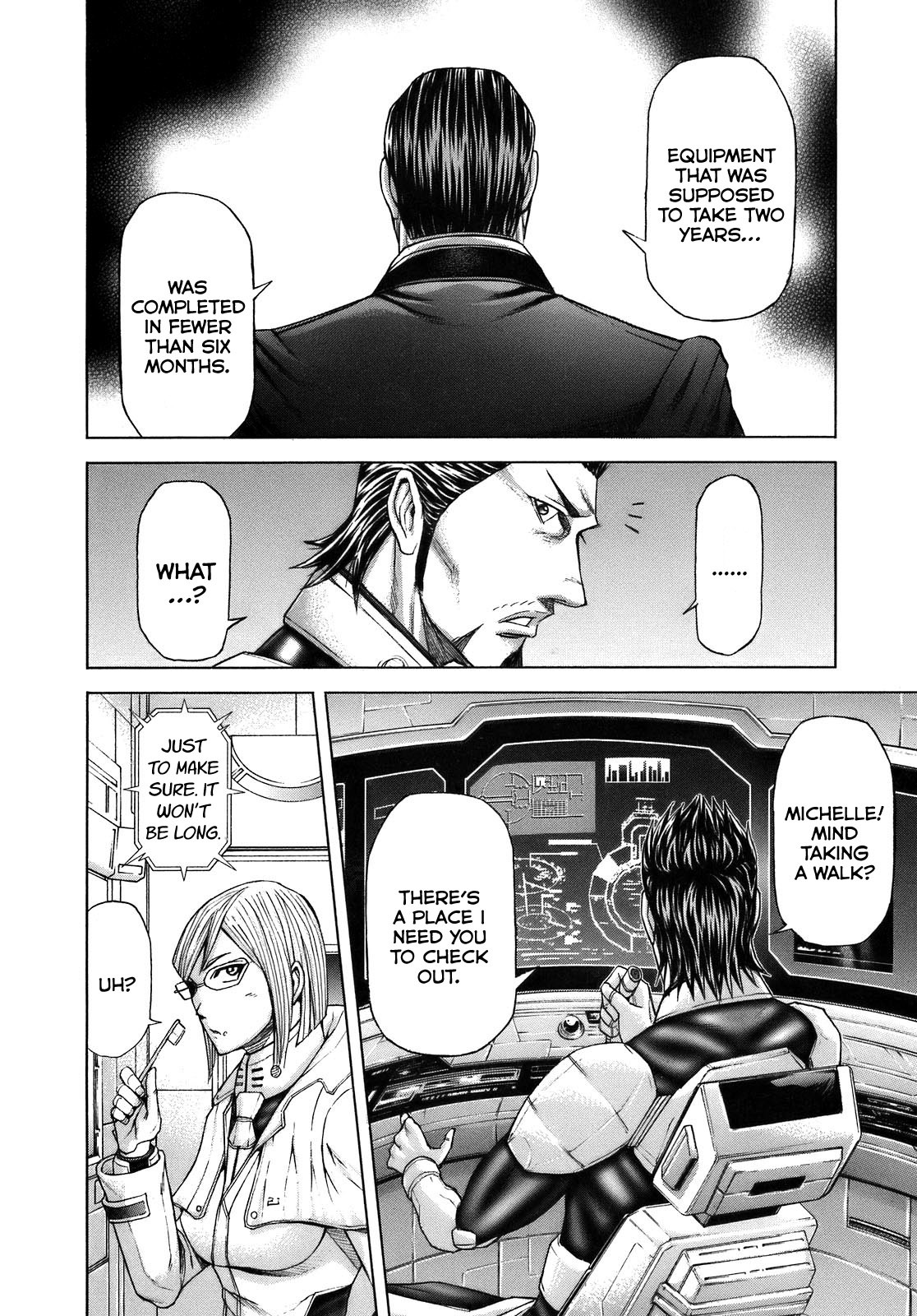 Terra Formars Chapter 7 page 11 - Chapter 7: ENCOUNTER