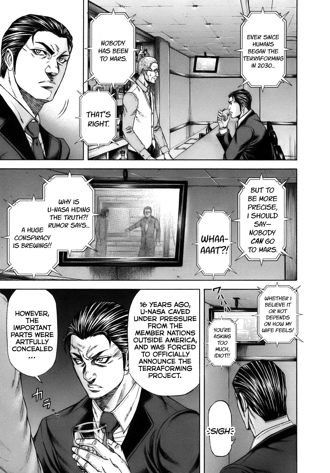 Terra Formars Chapter 7 page 2 - Chapter 7: ENCOUNTER