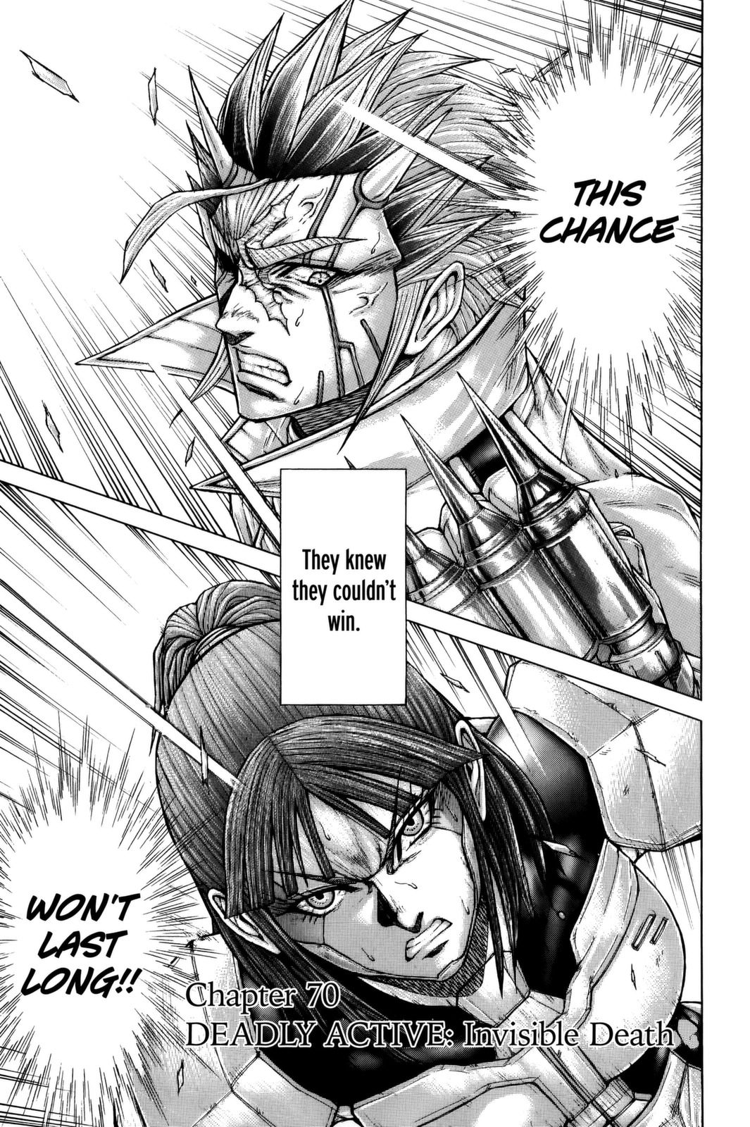 Terra Formars Chapter 70 page 1 - Chapter 70: DEADLY ACTIVE Invisible Death
