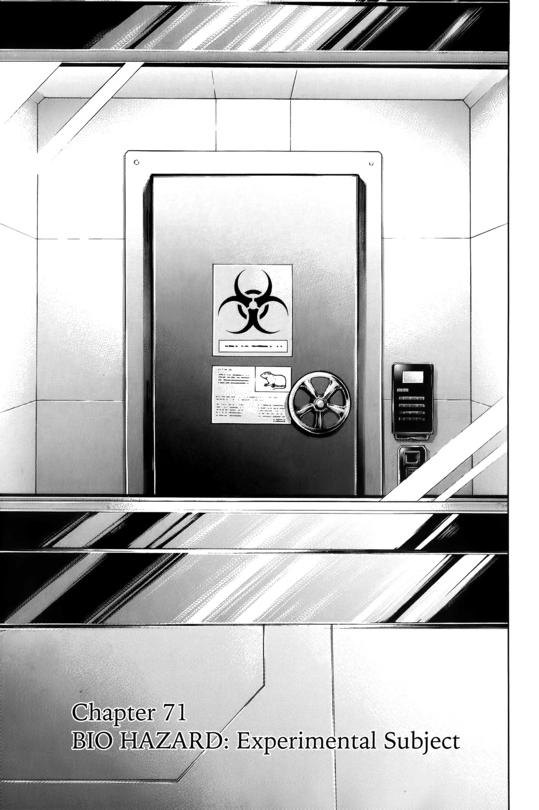 Terra Formars Chapter 71 page 1 - Chapter 71: BIO HAZARD Experimental Subject