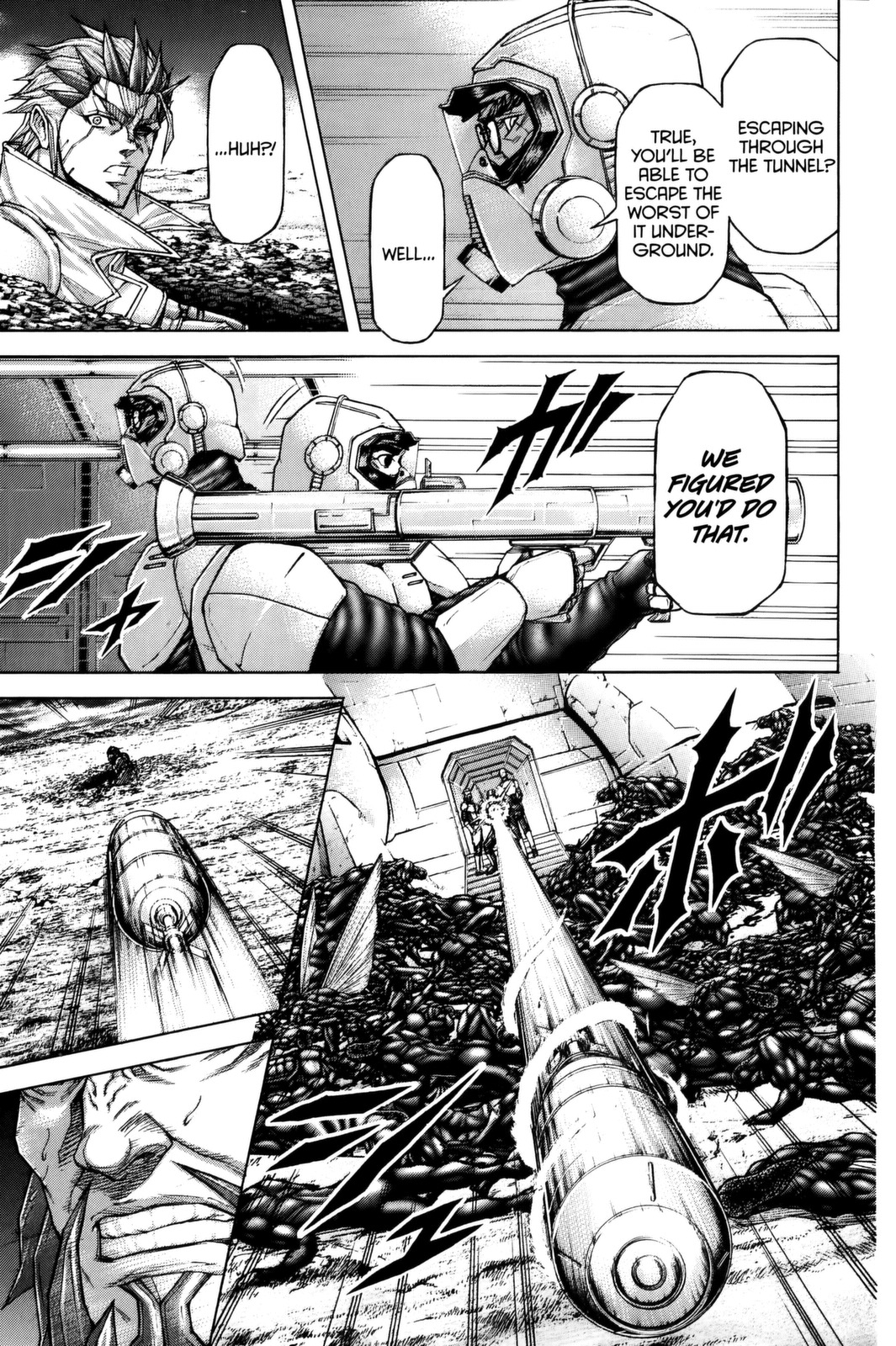 Terra Formars Chapter 71 page 10 - Chapter 71: BIO HAZARD Experimental Subject
