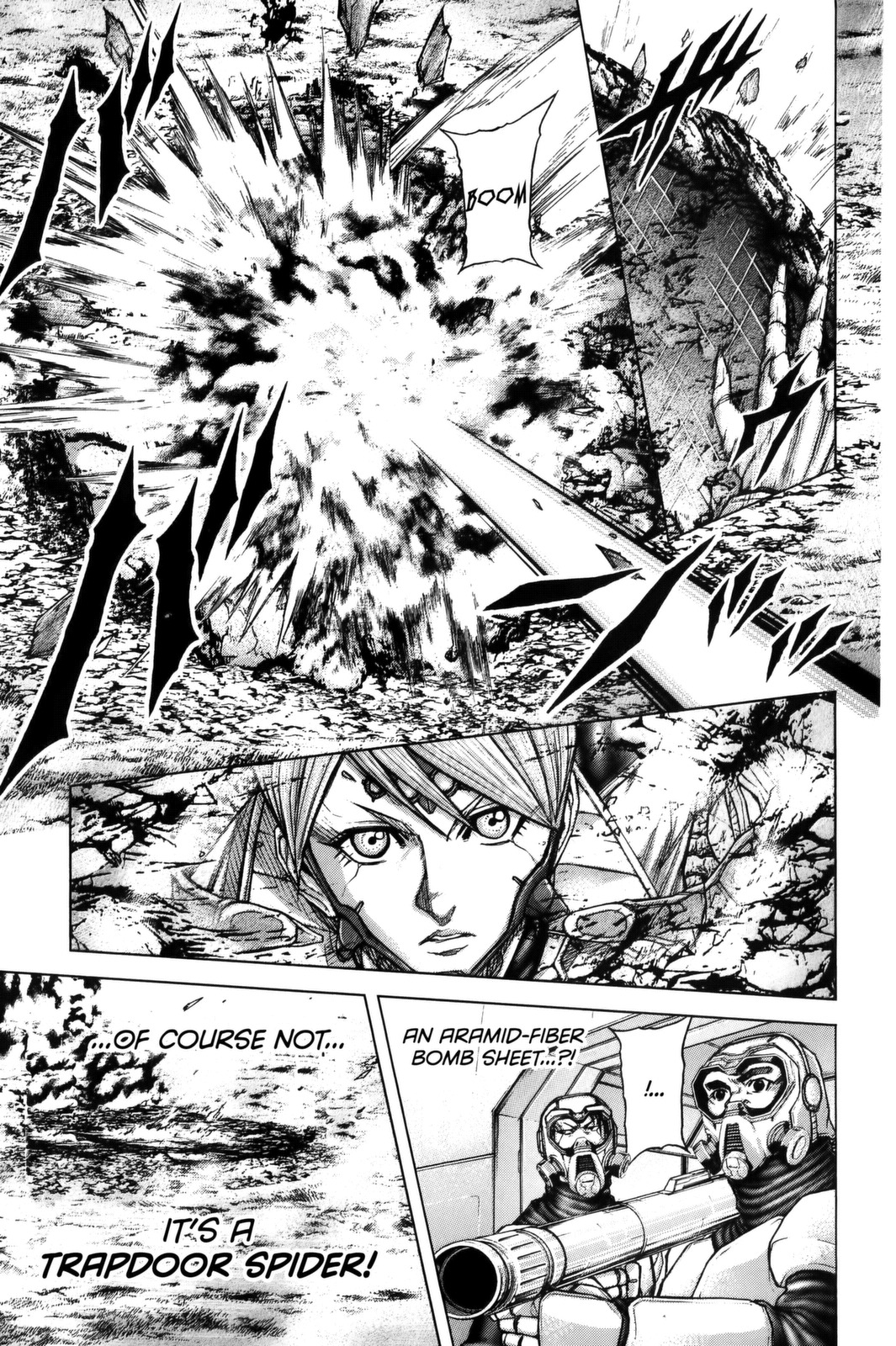 Terra Formars Chapter 71 page 12 - Chapter 71: BIO HAZARD Experimental Subject