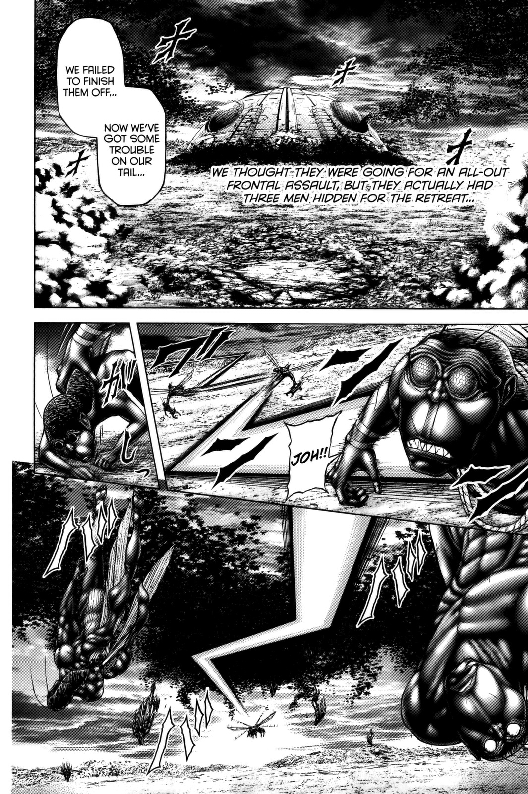 Terra Formars Chapter 71 page 13 - Chapter 71: BIO HAZARD Experimental Subject