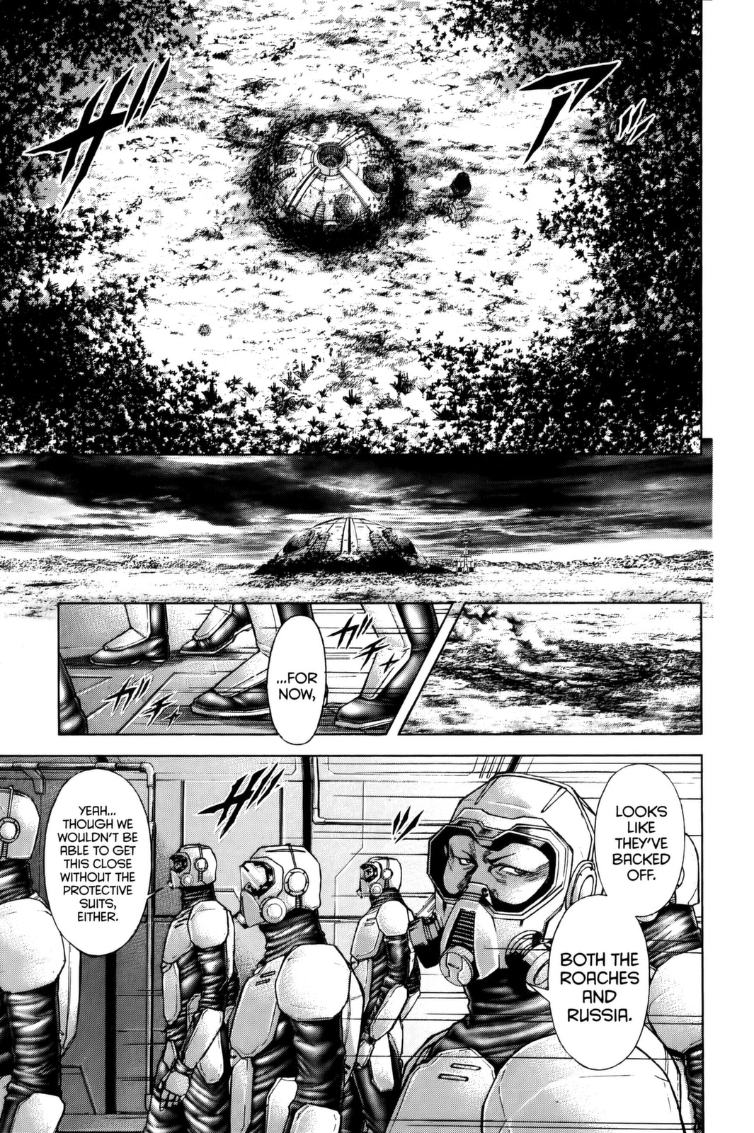 Terra Formars Chapter 71 page 14 - Chapter 71: BIO HAZARD Experimental Subject