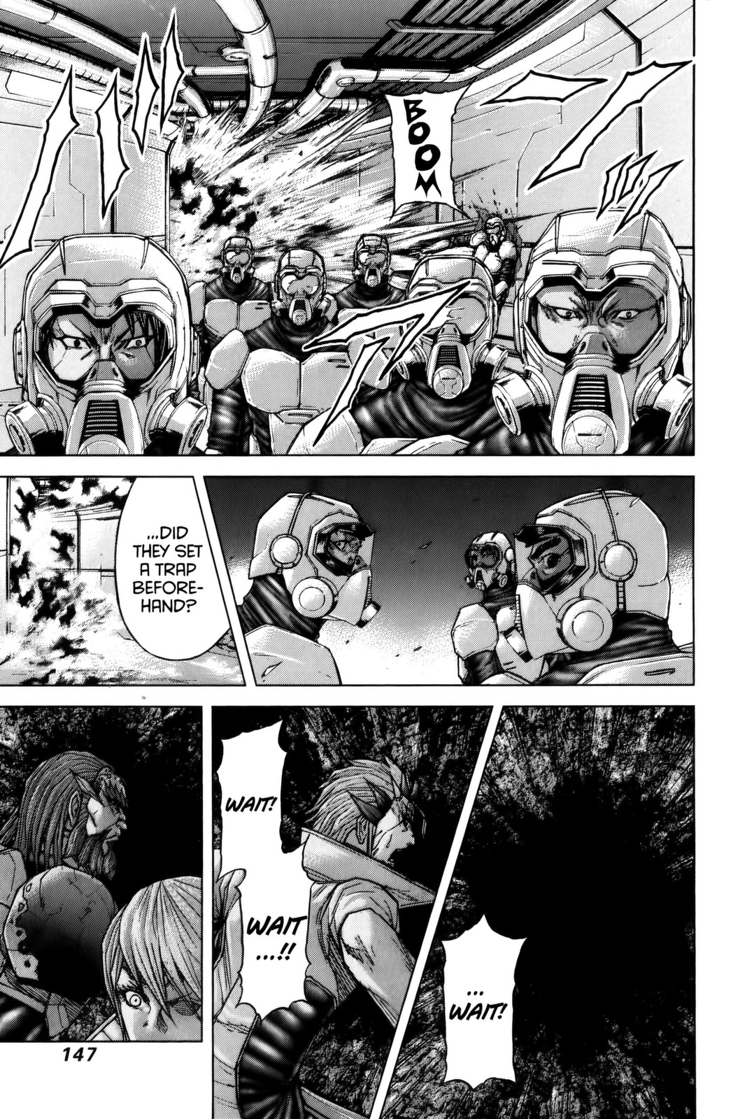 Terra Formars Chapter 71 page 16 - Chapter 71: BIO HAZARD Experimental Subject