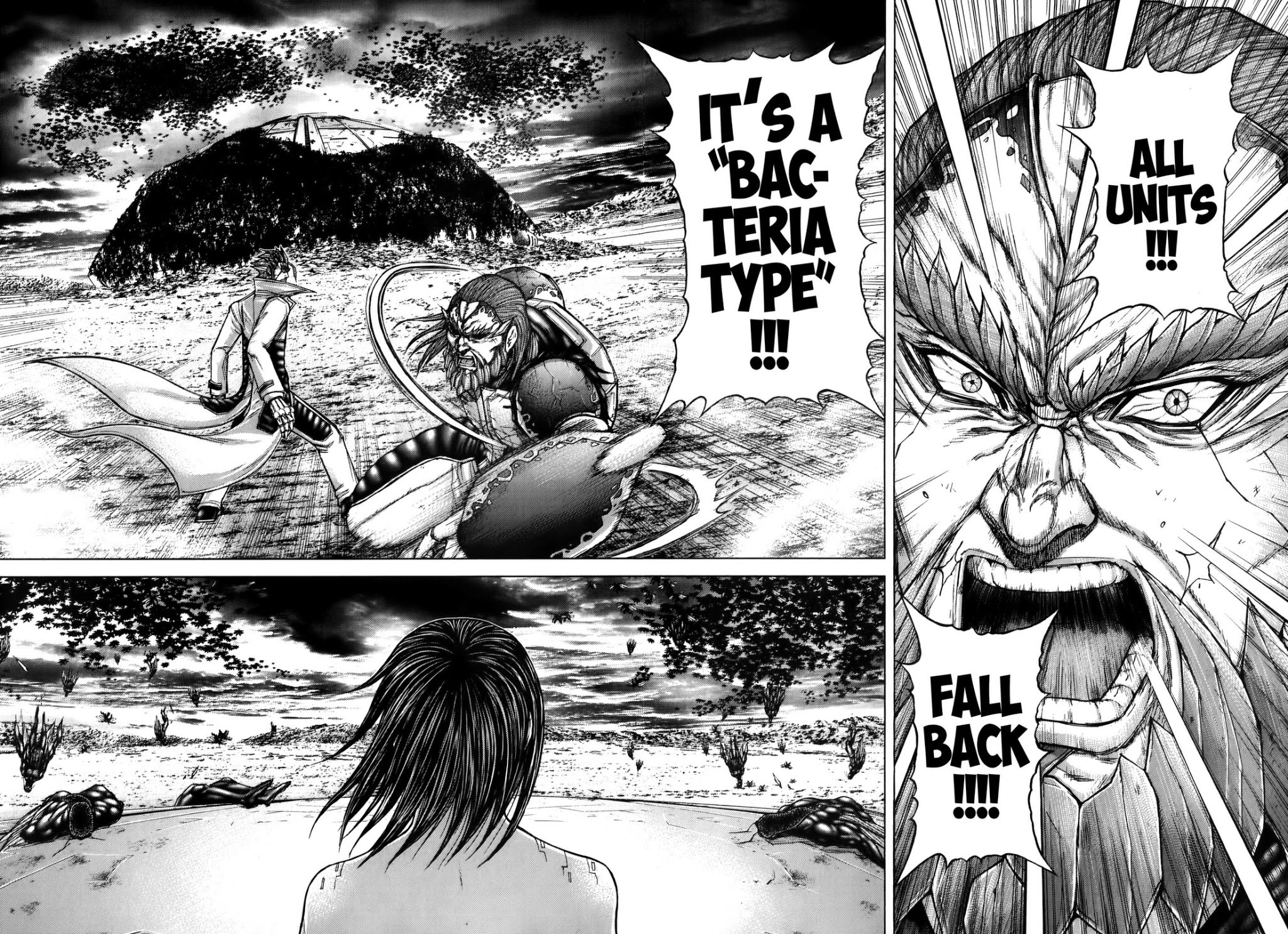 Terra Formars Chapter 71 page 4 - Chapter 71: BIO HAZARD Experimental Subject