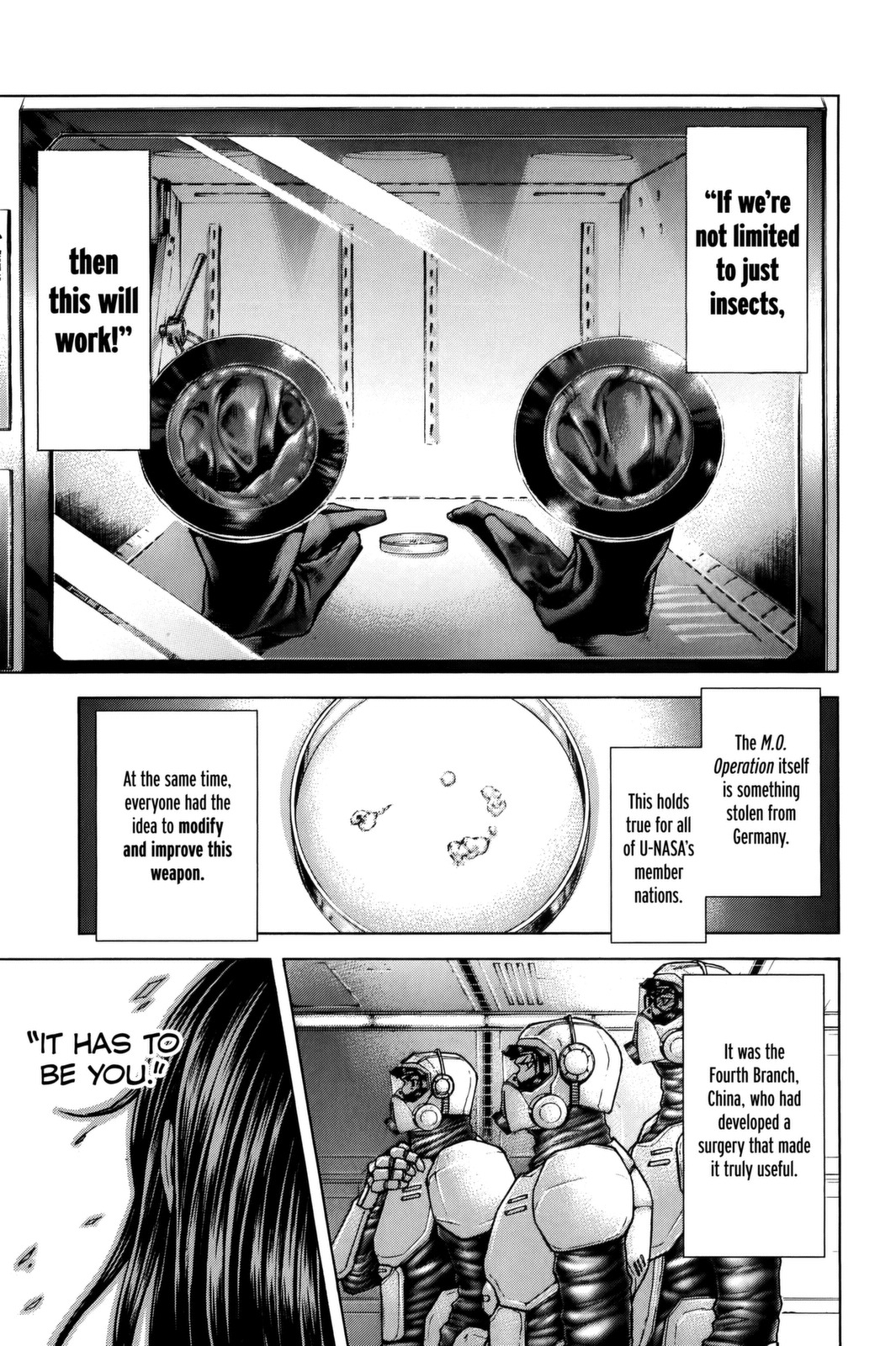 Terra Formars Chapter 71 page 6 - Chapter 71: BIO HAZARD Experimental Subject