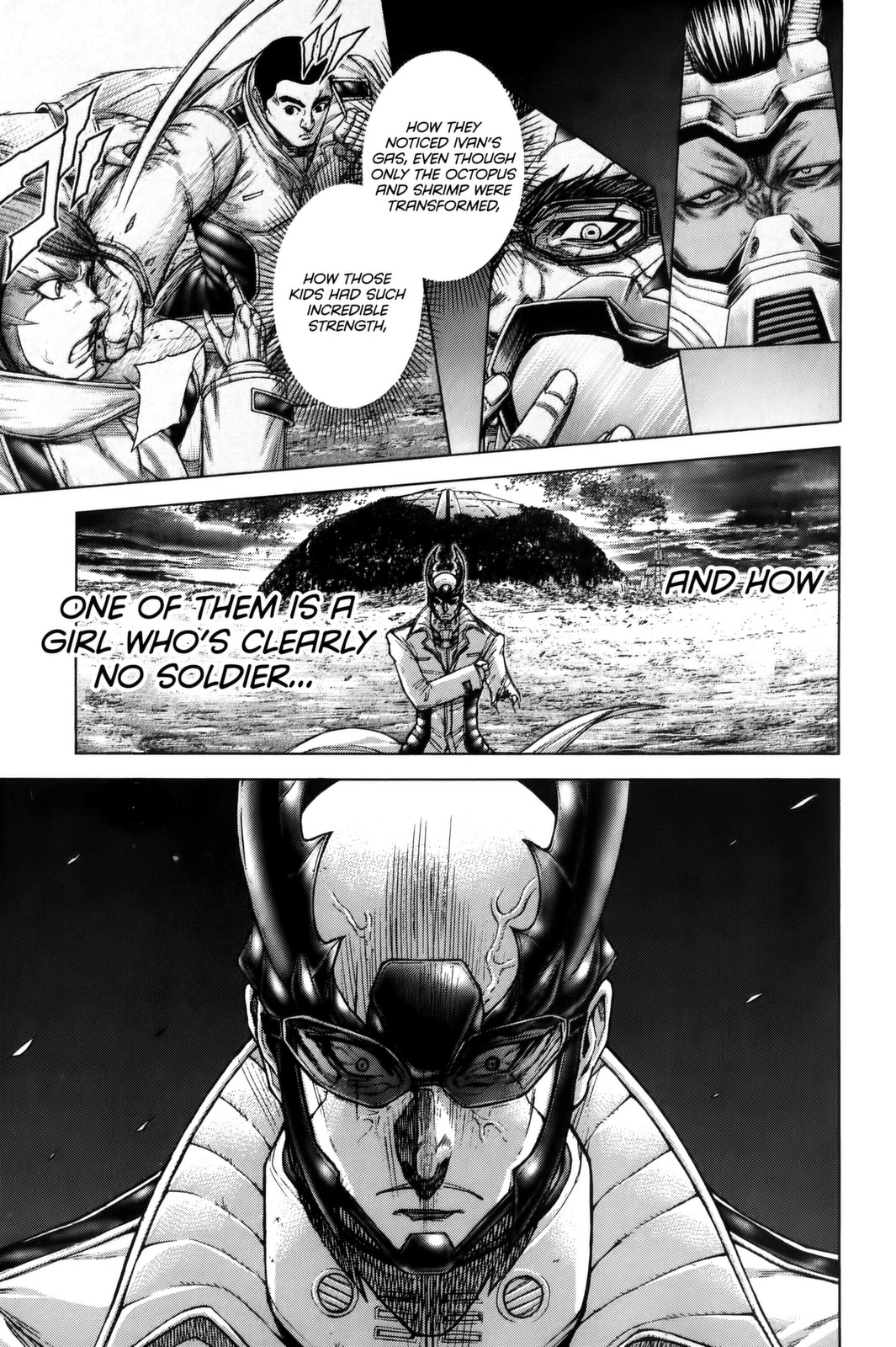 Terra Formars Chapter 71 page 8 - Chapter 71: BIO HAZARD Experimental Subject