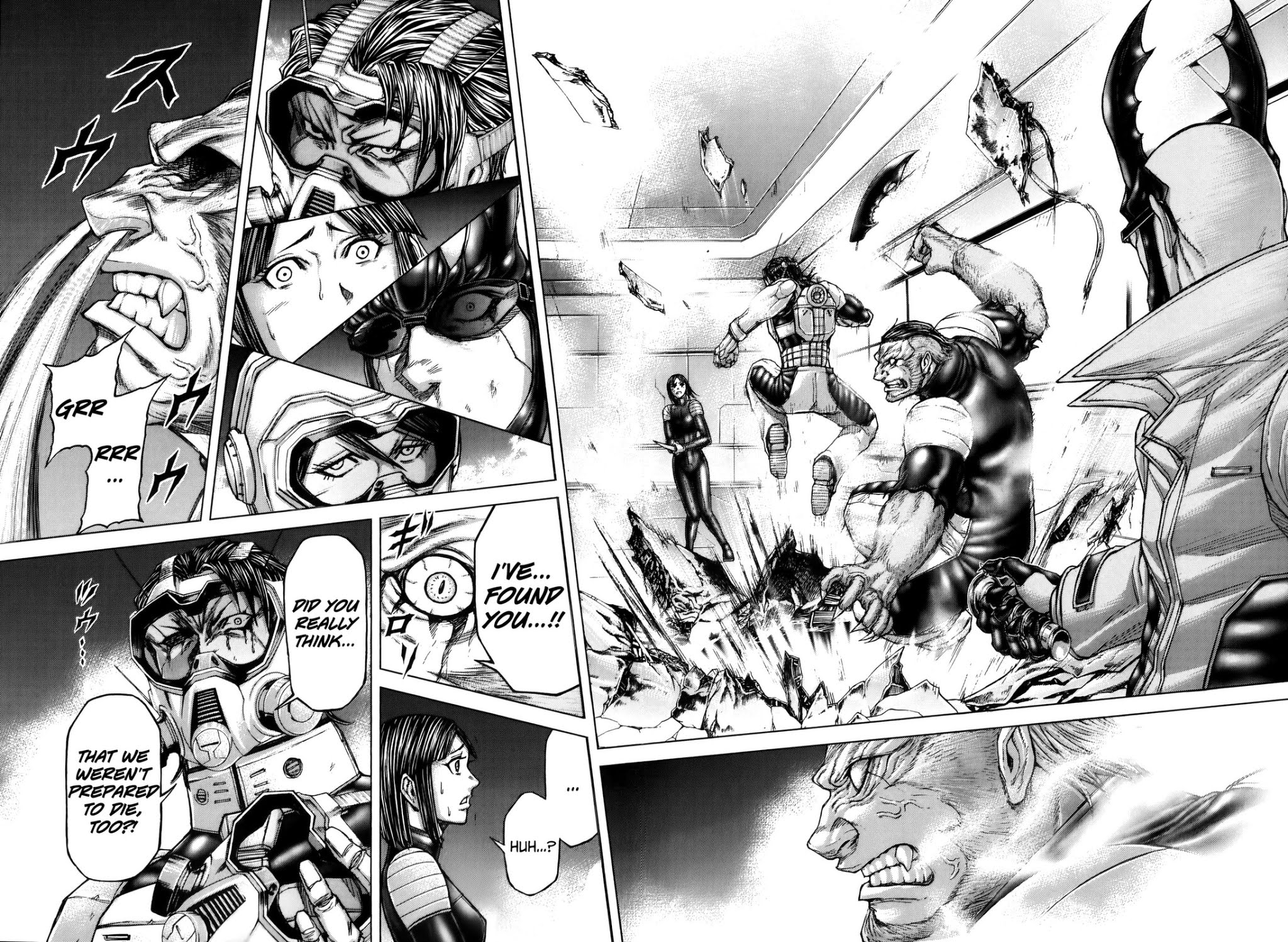 Terra Formars Chapter 73 page 7 - Chapter 73: I LOVE YOU Obstinate Creatures
