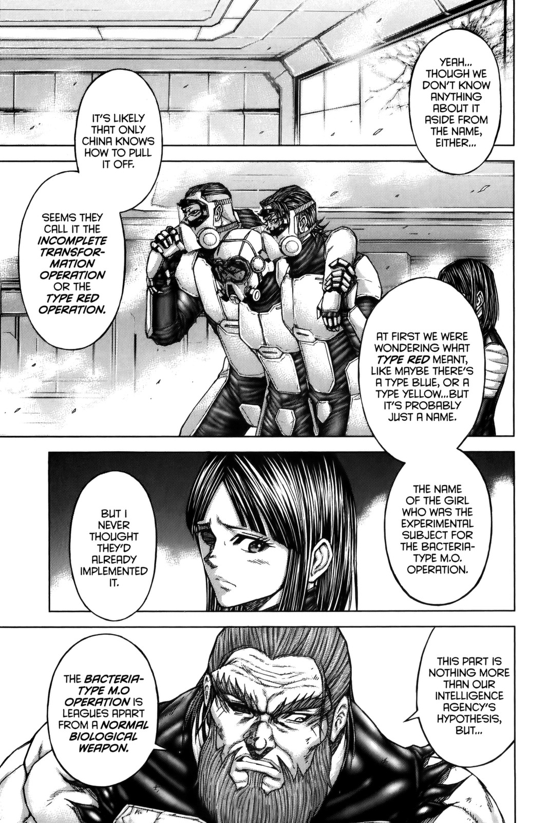 Terra Formars Chapter 74 page 10 - Chapter 74: WEARY WIDOW MARCHES Soldiers Spirit