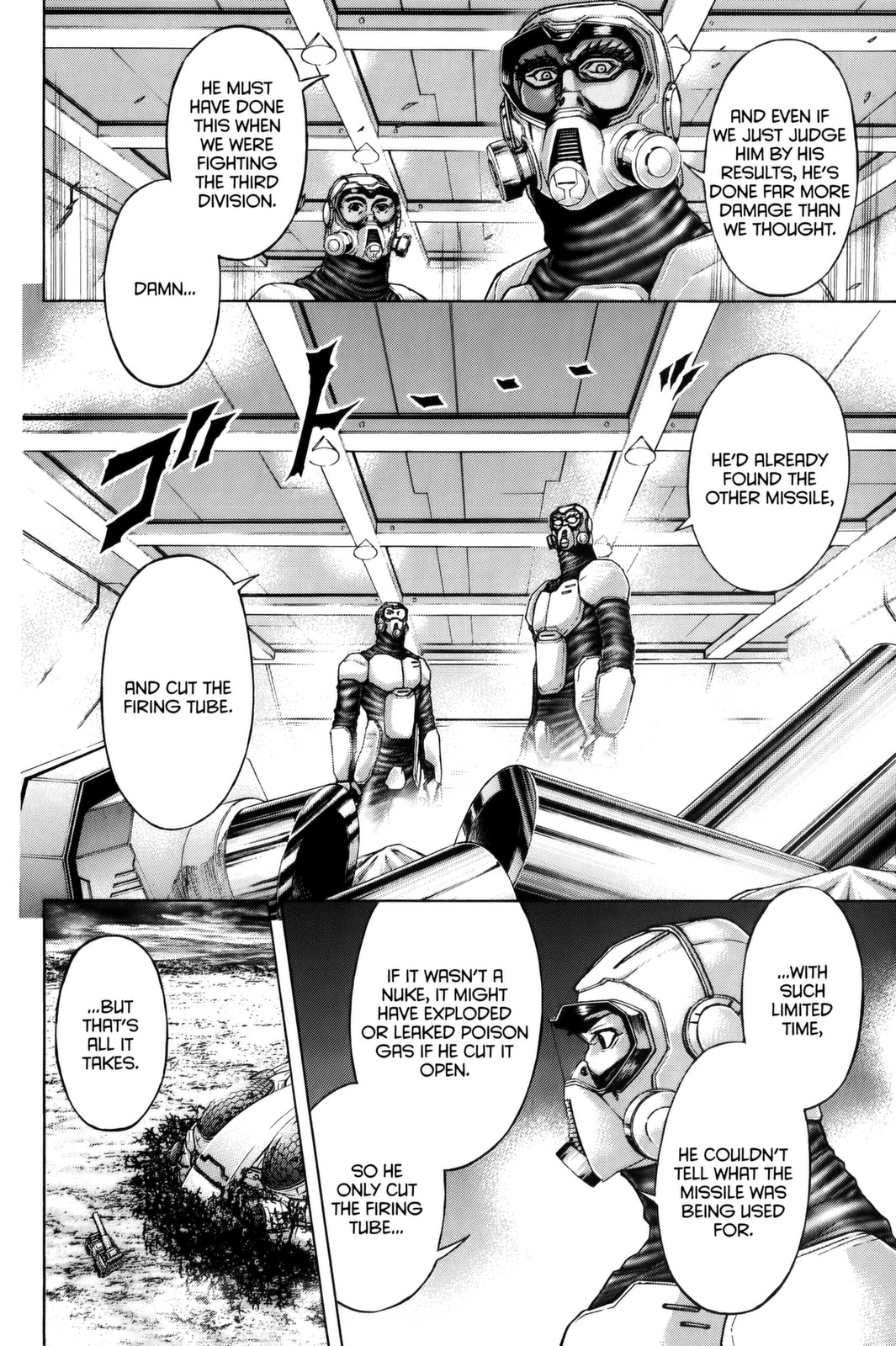 Terra Formars Chapter 74 page 3 - Chapter 74: WEARY WIDOW MARCHES Soldiers Spirit