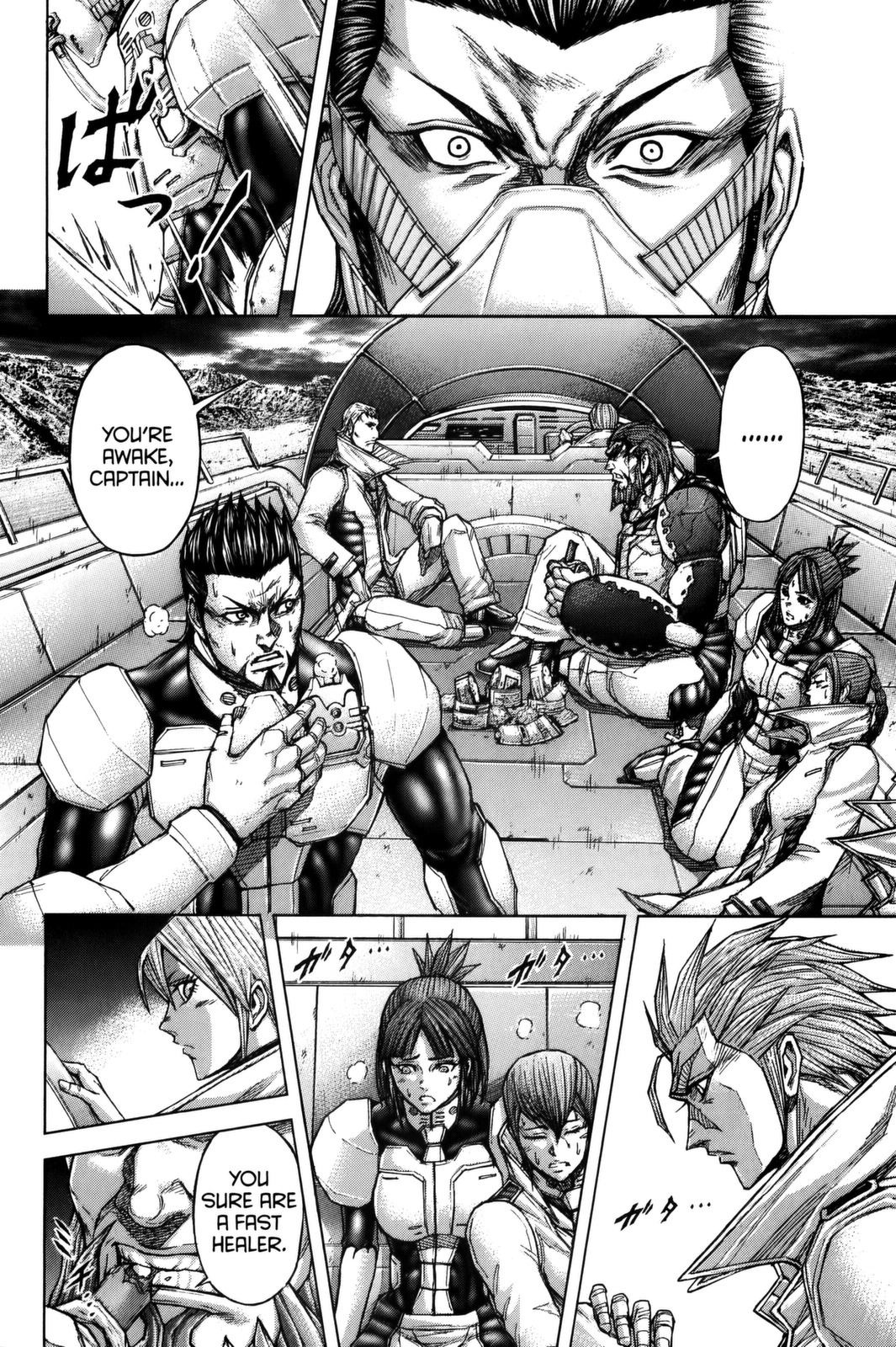 Terra Formars Chapter 74 page 5 - Chapter 74: WEARY WIDOW MARCHES Soldiers Spirit