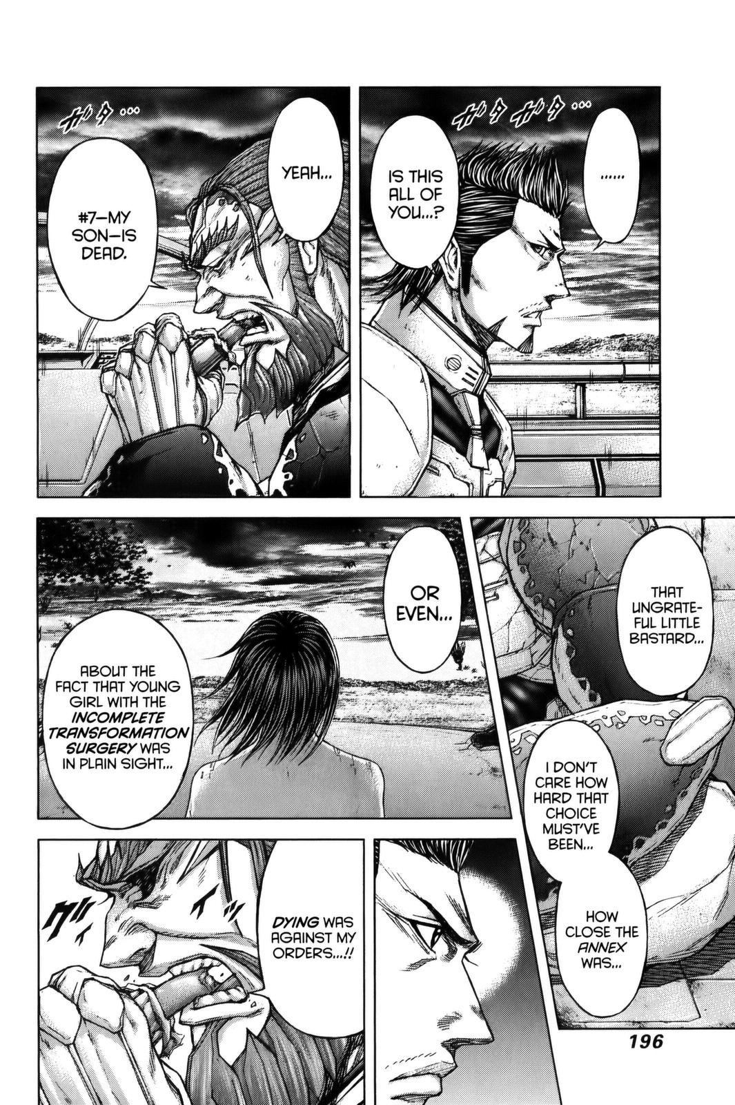 Terra Formars Chapter 74 page 7 - Chapter 74: WEARY WIDOW MARCHES Soldiers Spirit