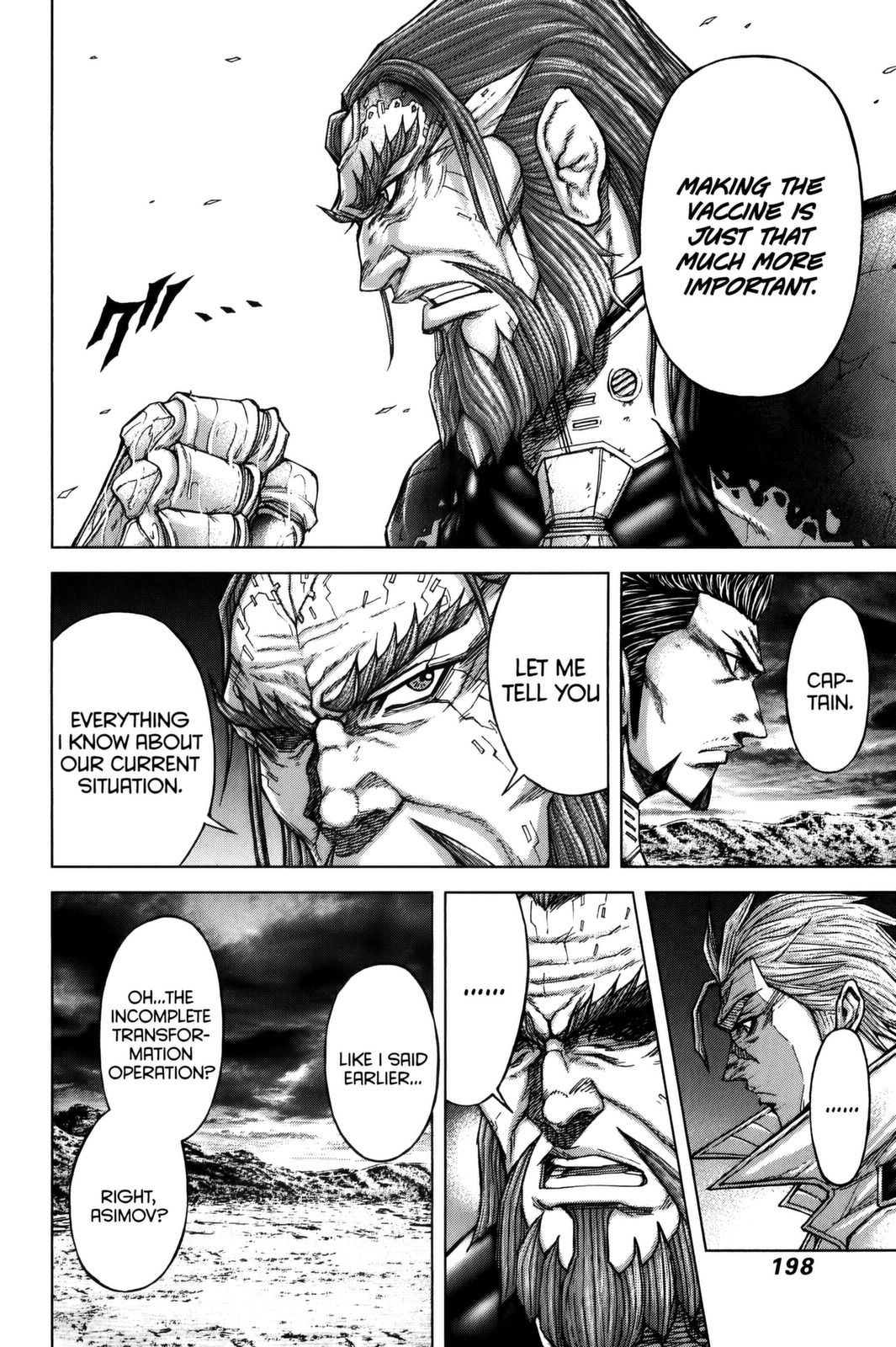 Terra Formars Chapter 74 page 9 - Chapter 74: WEARY WIDOW MARCHES Soldiers Spirit