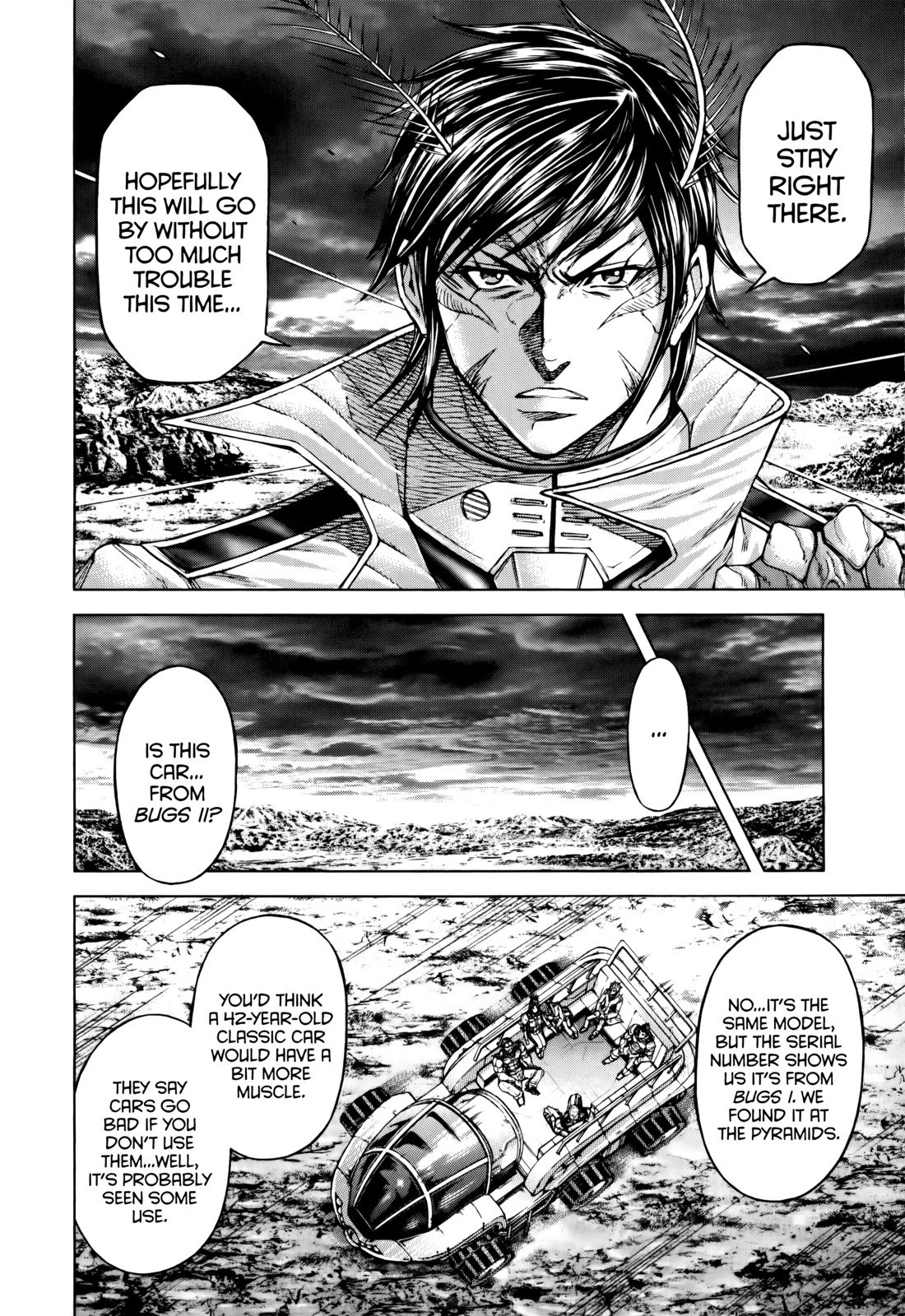 Terra Formars Chapter 75 page 11 - Chapter 75: ARMS AND THE HUMAN