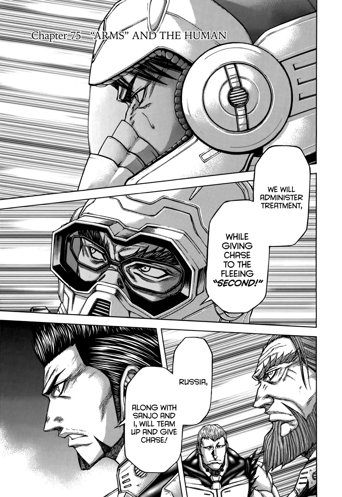Terra Formars Chapter 75 page 5 - Chapter 75: ARMS AND THE HUMAN