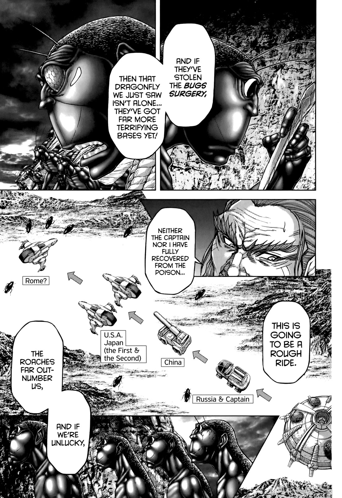 Terra Formars Chapter 75 page 7 - Chapter 75: ARMS AND THE HUMAN