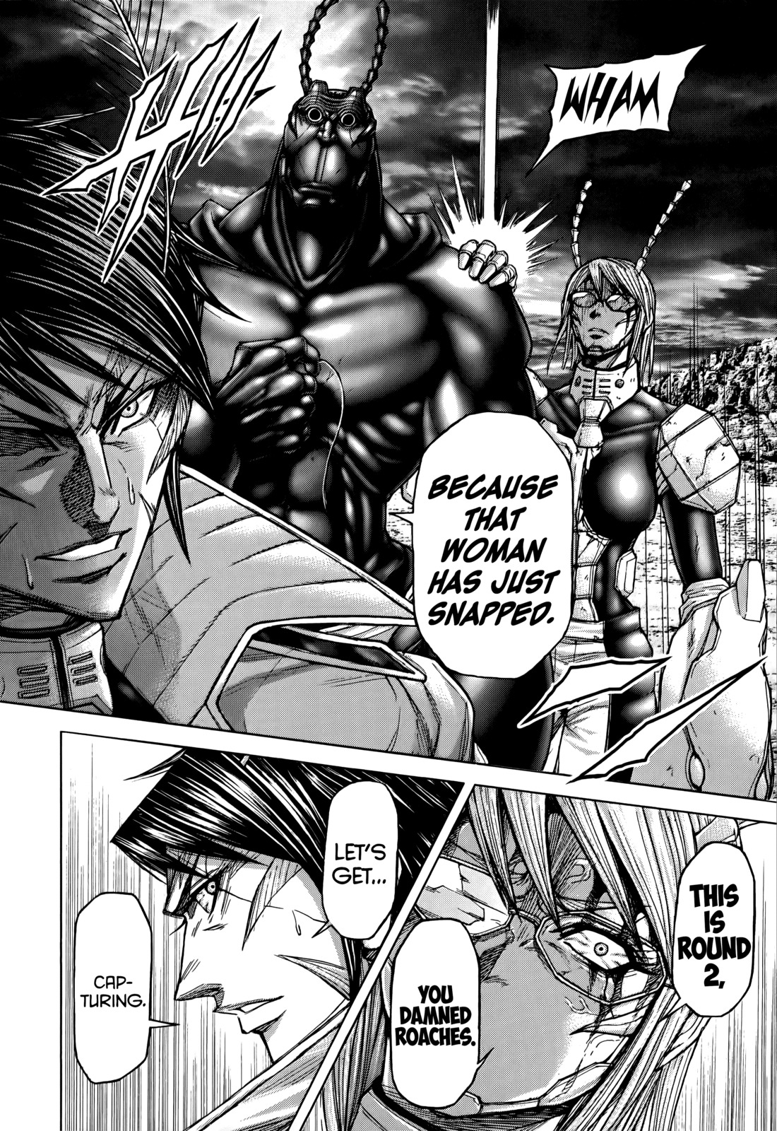 Terra Formars Chapter 77 page 17 - Chapter 77: THE HOUSE OF WOLVES The Nest of the Intelligent