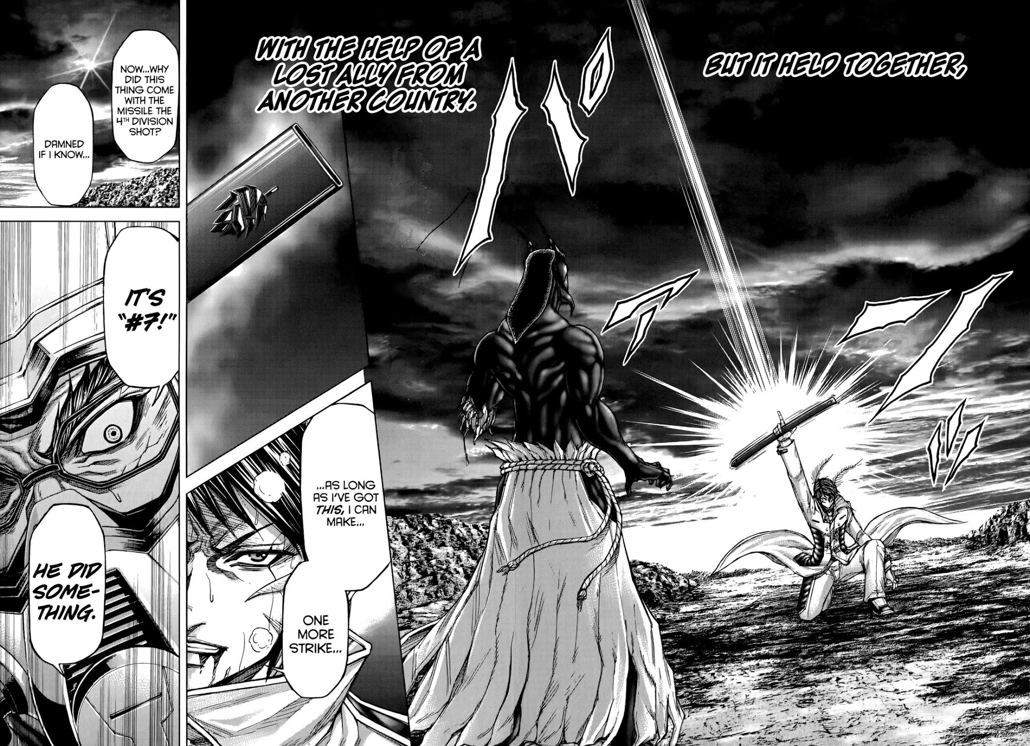 Terra Formars Chapter 79 page 13 - Chapter 79: STRATEGY AND TACTICS Weapons and Techniques