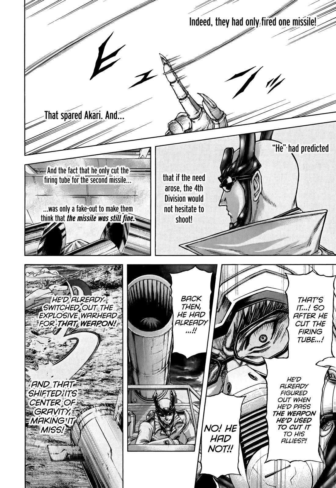 Terra Formars Chapter 79 page 14 - Chapter 79: STRATEGY AND TACTICS Weapons and Techniques