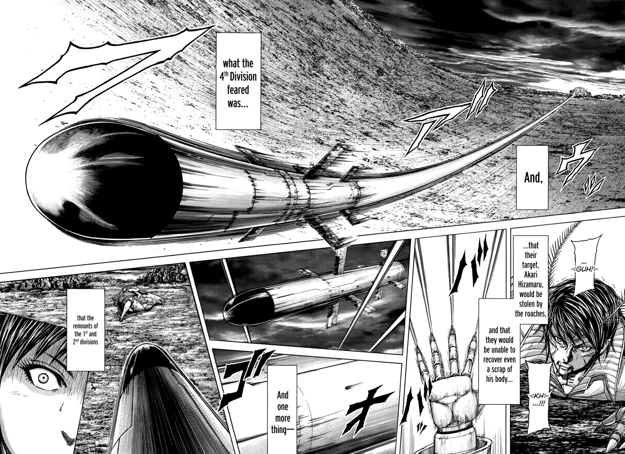Terra Formars Chapter 79 page 6 - Chapter 79: STRATEGY AND TACTICS Weapons and Techniques
