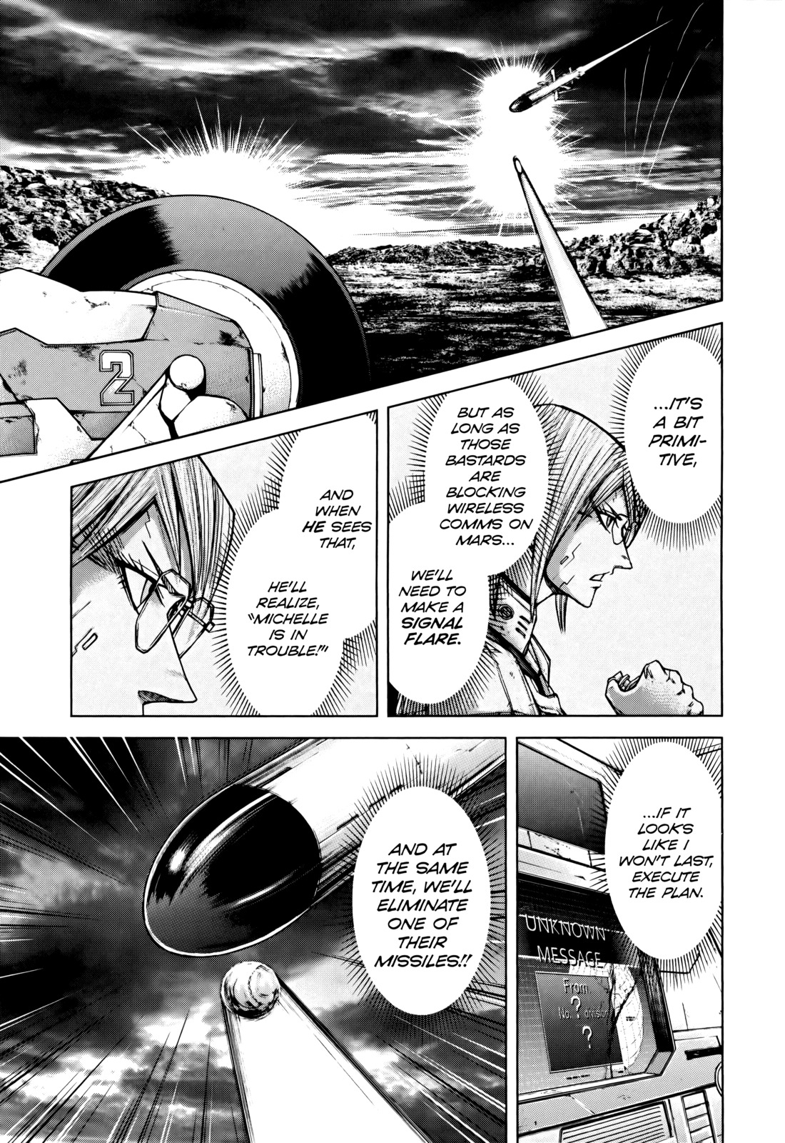 Terra Formars Chapter 79 page 8 - Chapter 79: STRATEGY AND TACTICS Weapons and Techniques