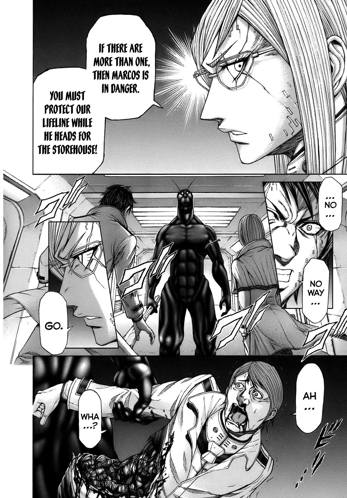 Terra Formars Chapter 8 page 11 - Chapter 8: BAD AGAIN Return Of The Devil