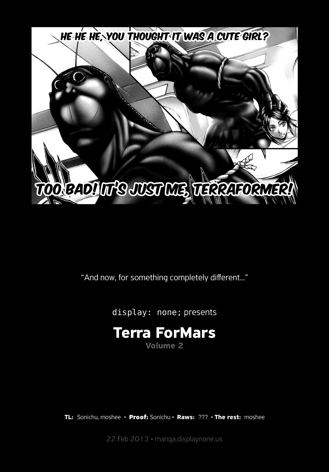 Terra Formars Chapter 8 page 19 - Chapter 8: BAD AGAIN Return Of The Devil