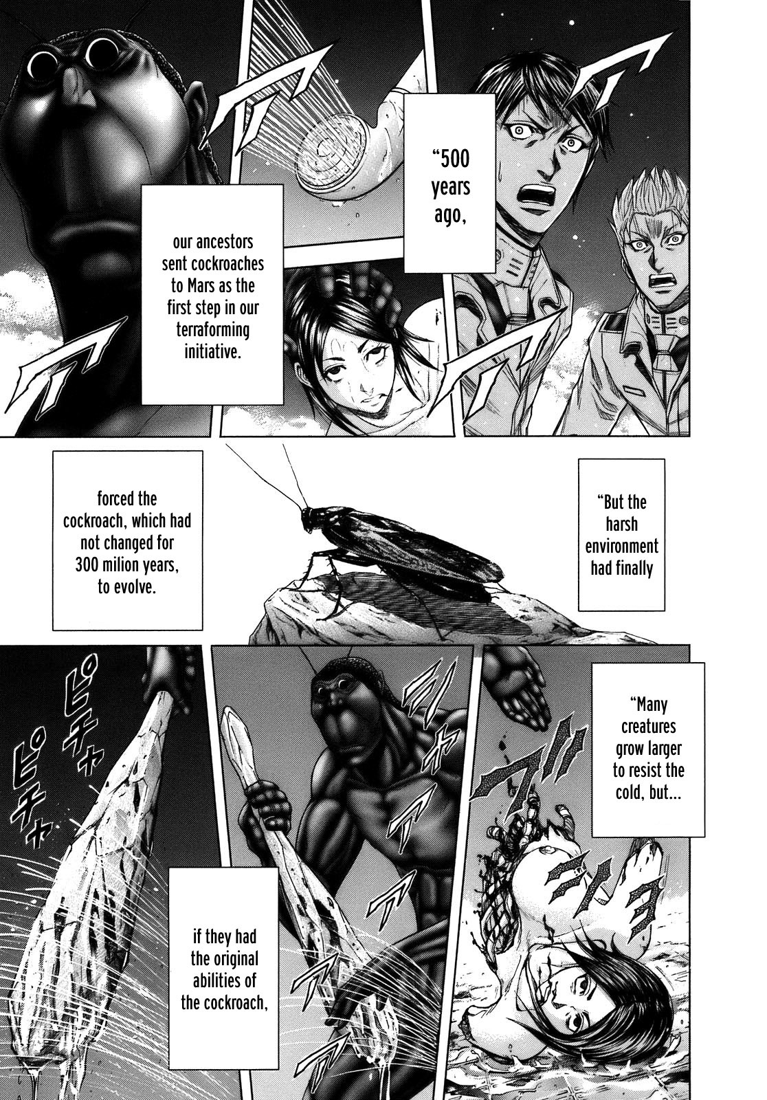 Terra Formars Chapter 8 page 4 - Chapter 8: BAD AGAIN Return Of The Devil