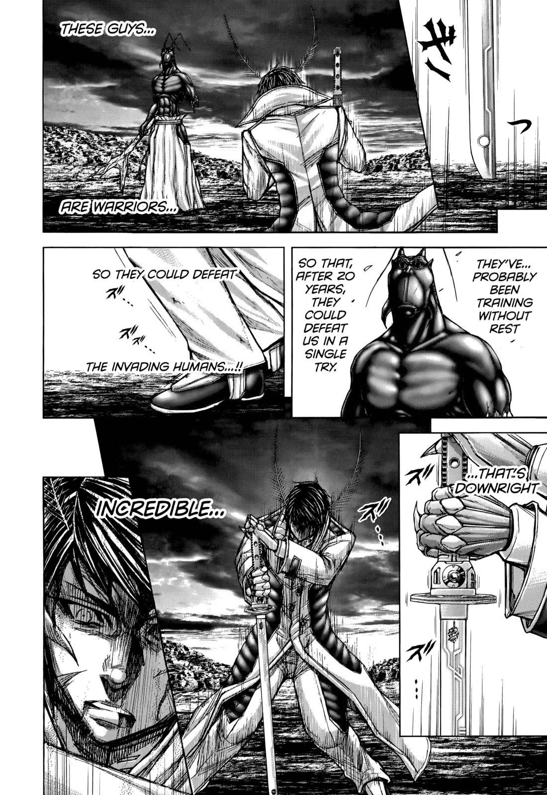 Terra Formars Chapter 80 page 12 - Chapter 80: FATHER Bonds