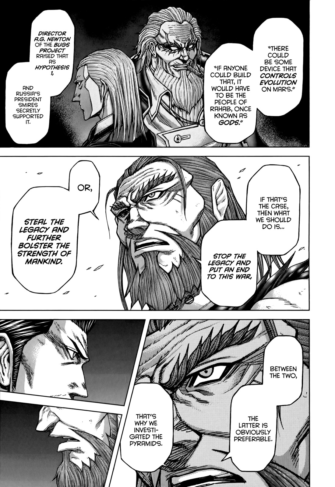 Terra Formars Chapter 80 page 9 - Chapter 80: FATHER Bonds