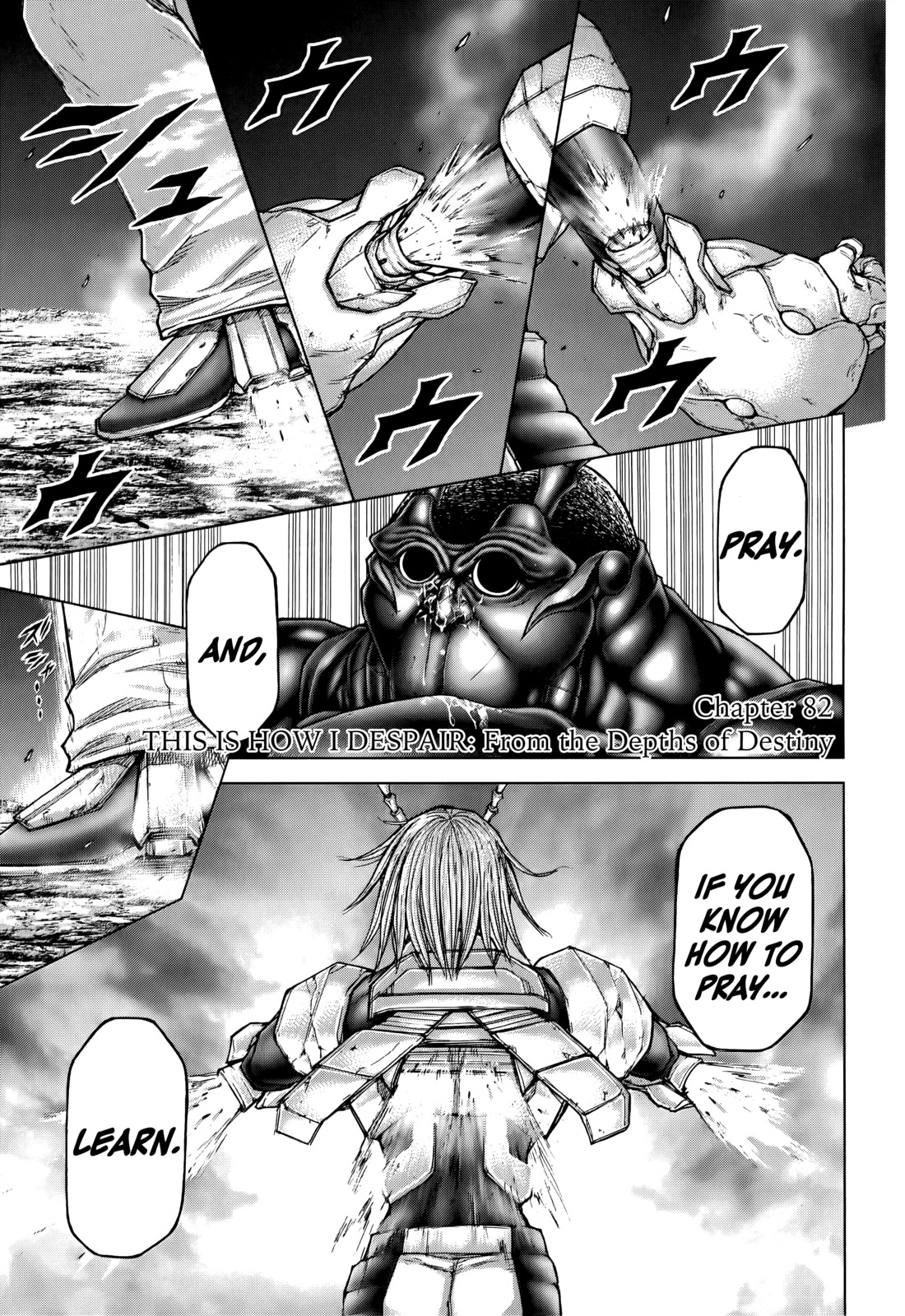 Terra Formars Chapter 82 page 1 - Chapter 82: THIS IS HOW I DESPAIR From the Depths of Destiny